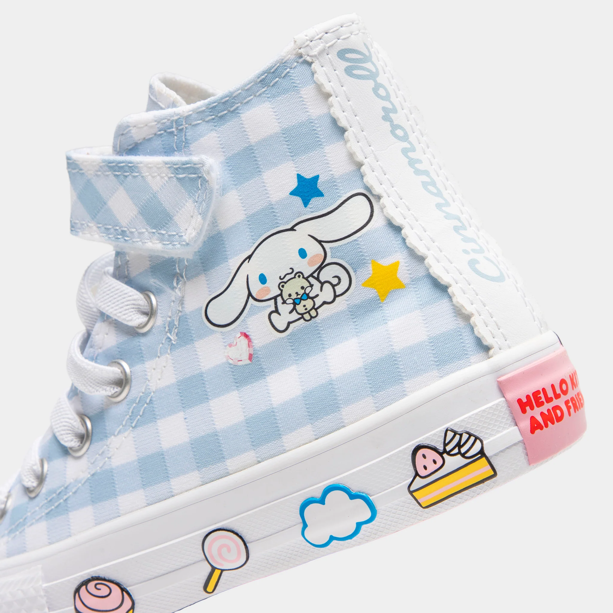 Converse Children's Chuck Taylor All Star Hello Kitty and Friends Baby Blue / White - White - Image 3