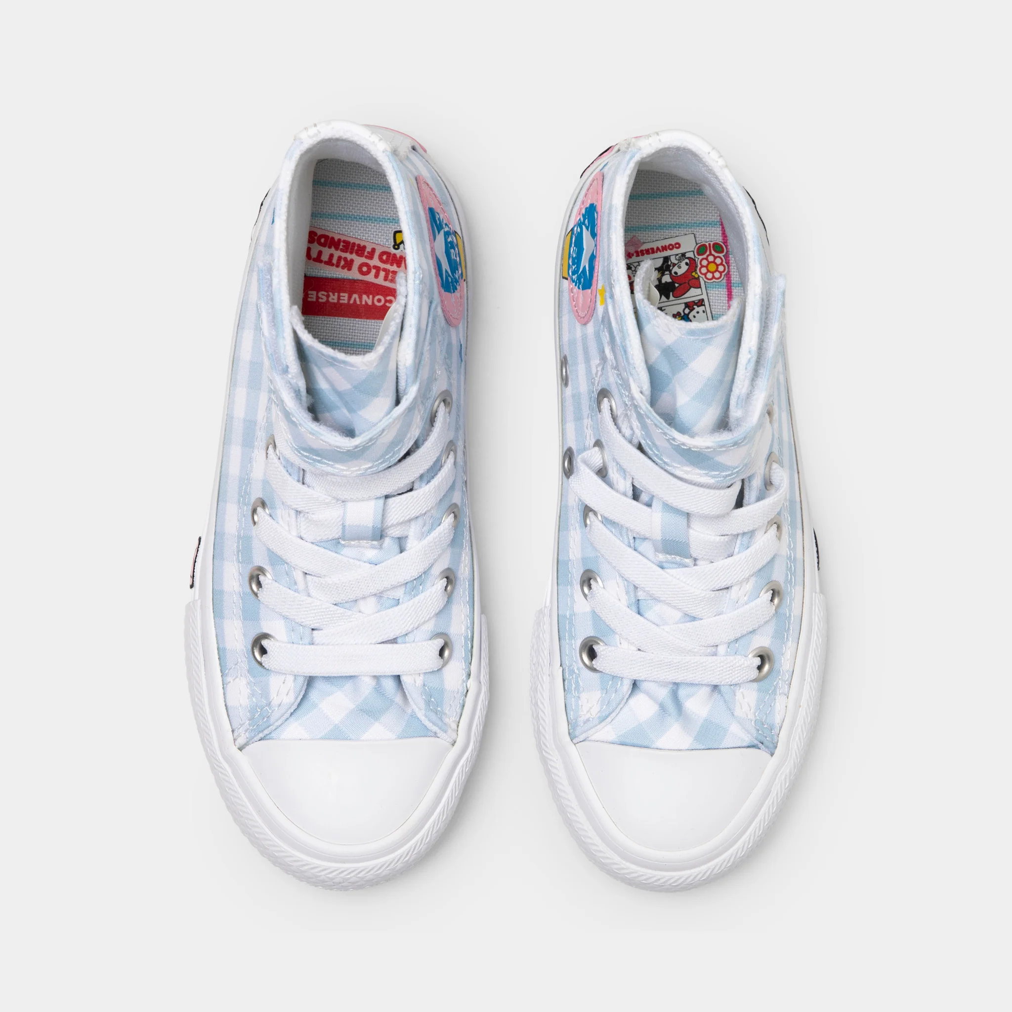 Converse Children's Chuck Taylor All Star Hello Kitty and Friends Baby Blue / White - White - Image 5