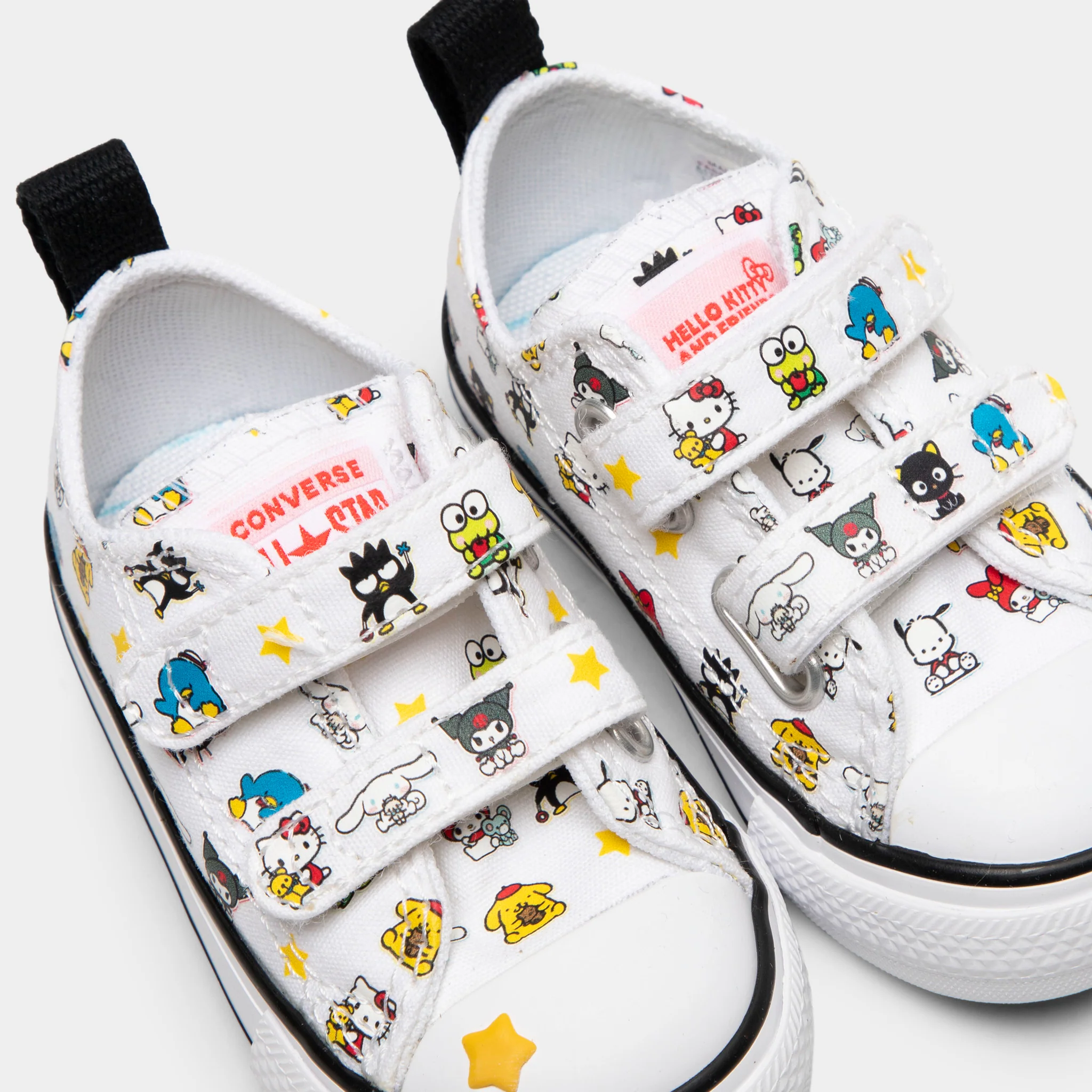 Converse Infants' Chuck Taylor All Star Hello Kitty and Friends White / Black - White - Image 3