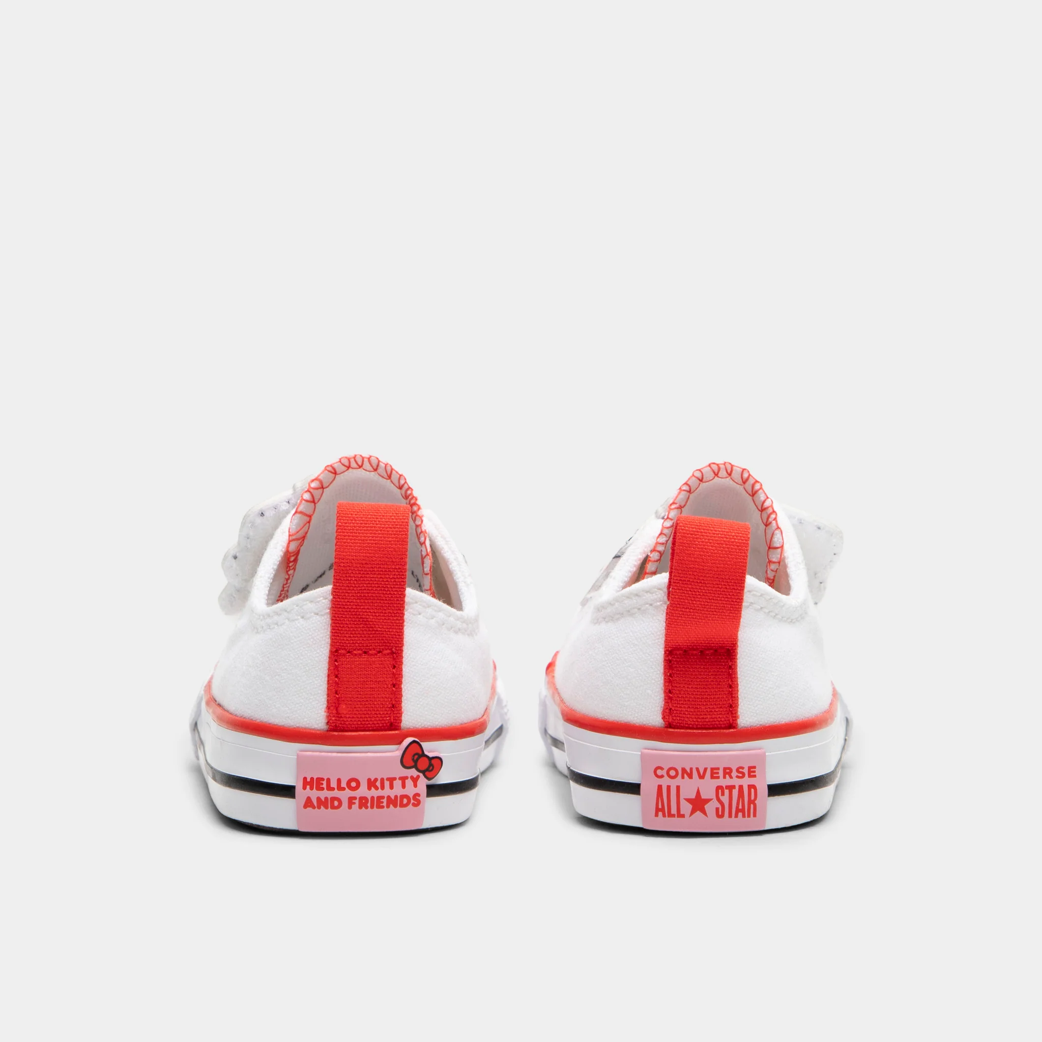 Converse Infants' Chuck Taylor All Star One Strap Hello Kitty and Friends White / White - Red - Image 4