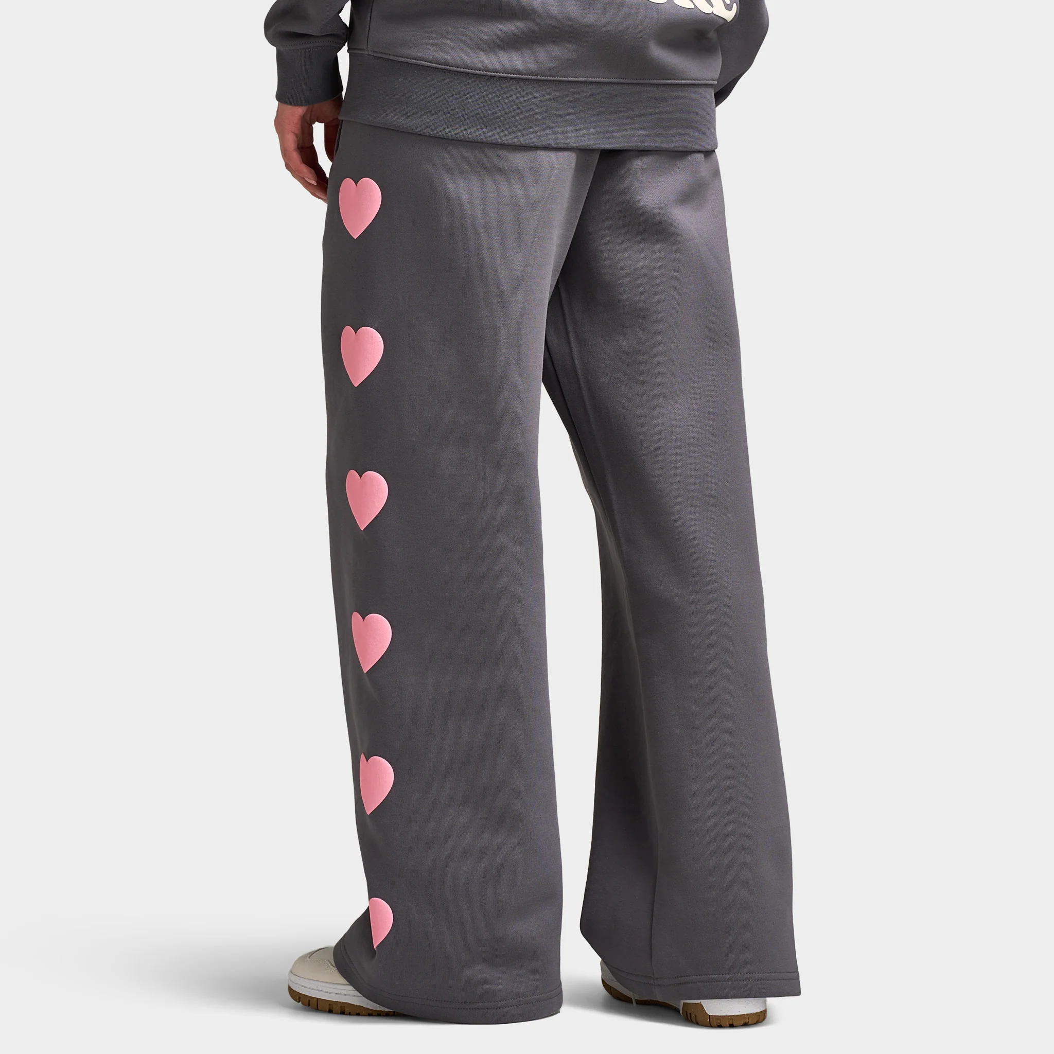 Unlike Humans Core Heart Wide Leg Pant / Castlerock - Image 2