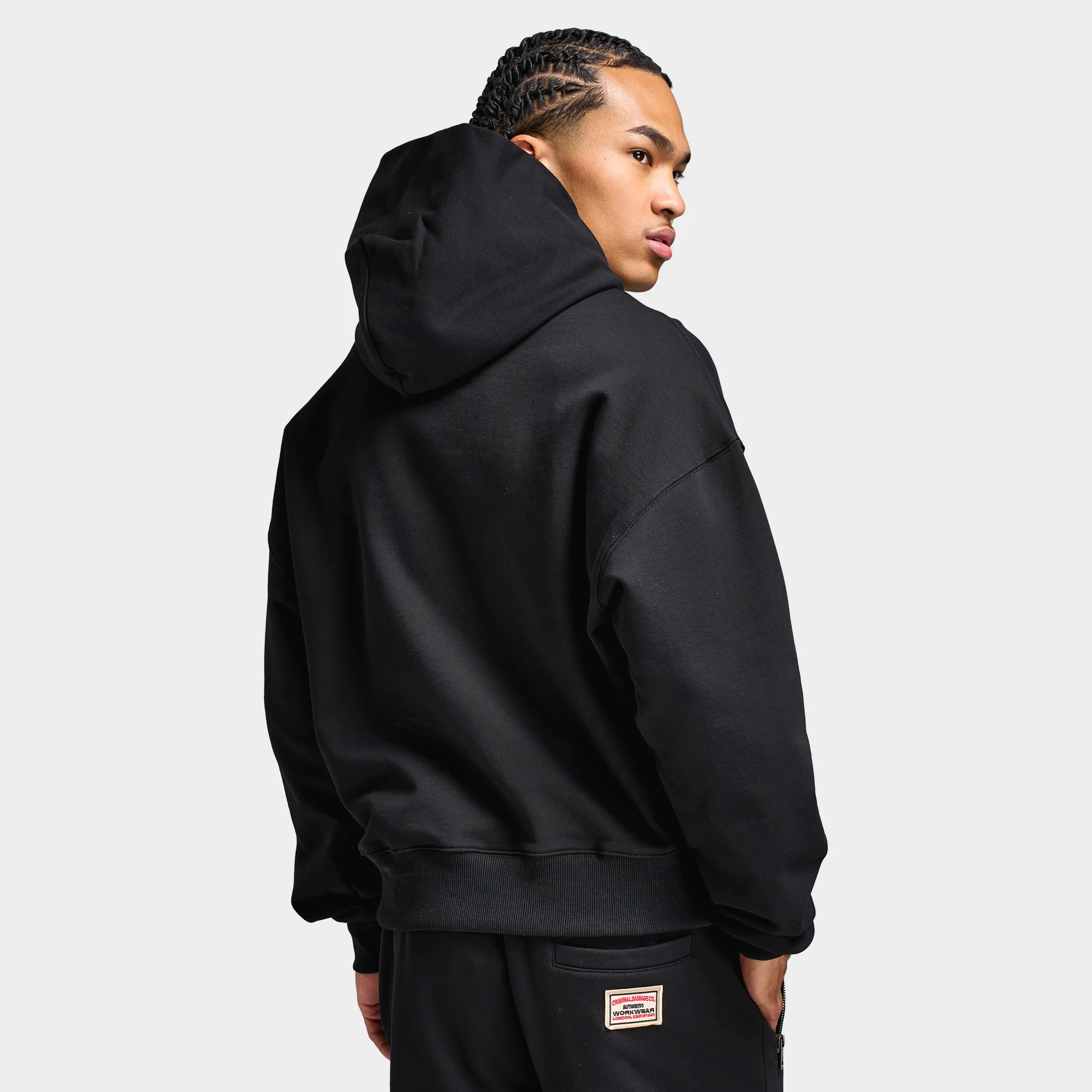 Criminal Damage Destroyed CD Hoodie / Black - Image 2