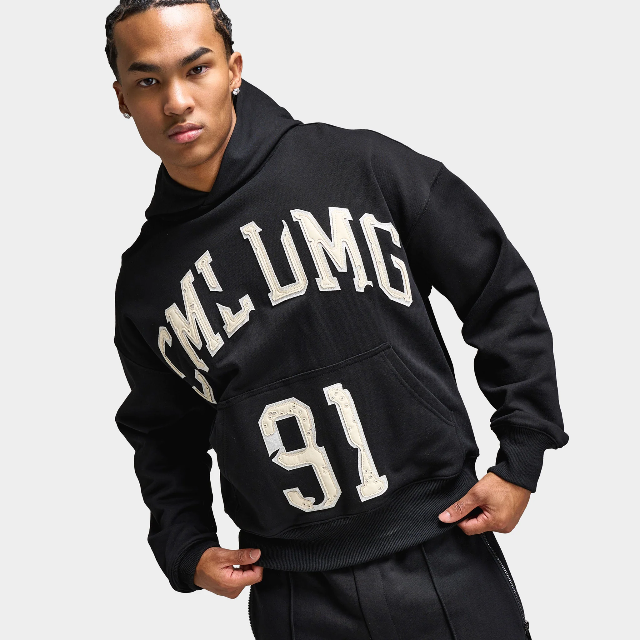 Criminal Damage Destroyed CD Hoodie / Black - Image 3