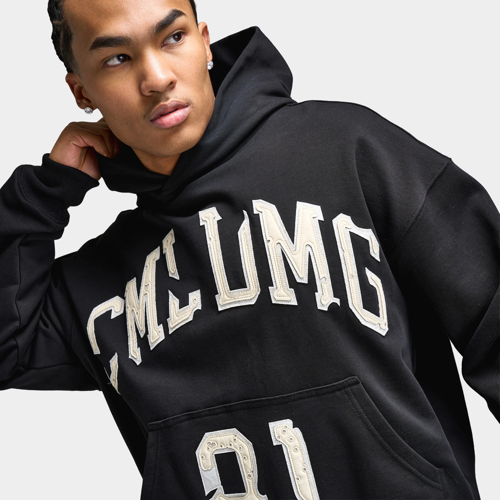 Criminal Damage Destroyed CD Hoodie / Black - Image 4