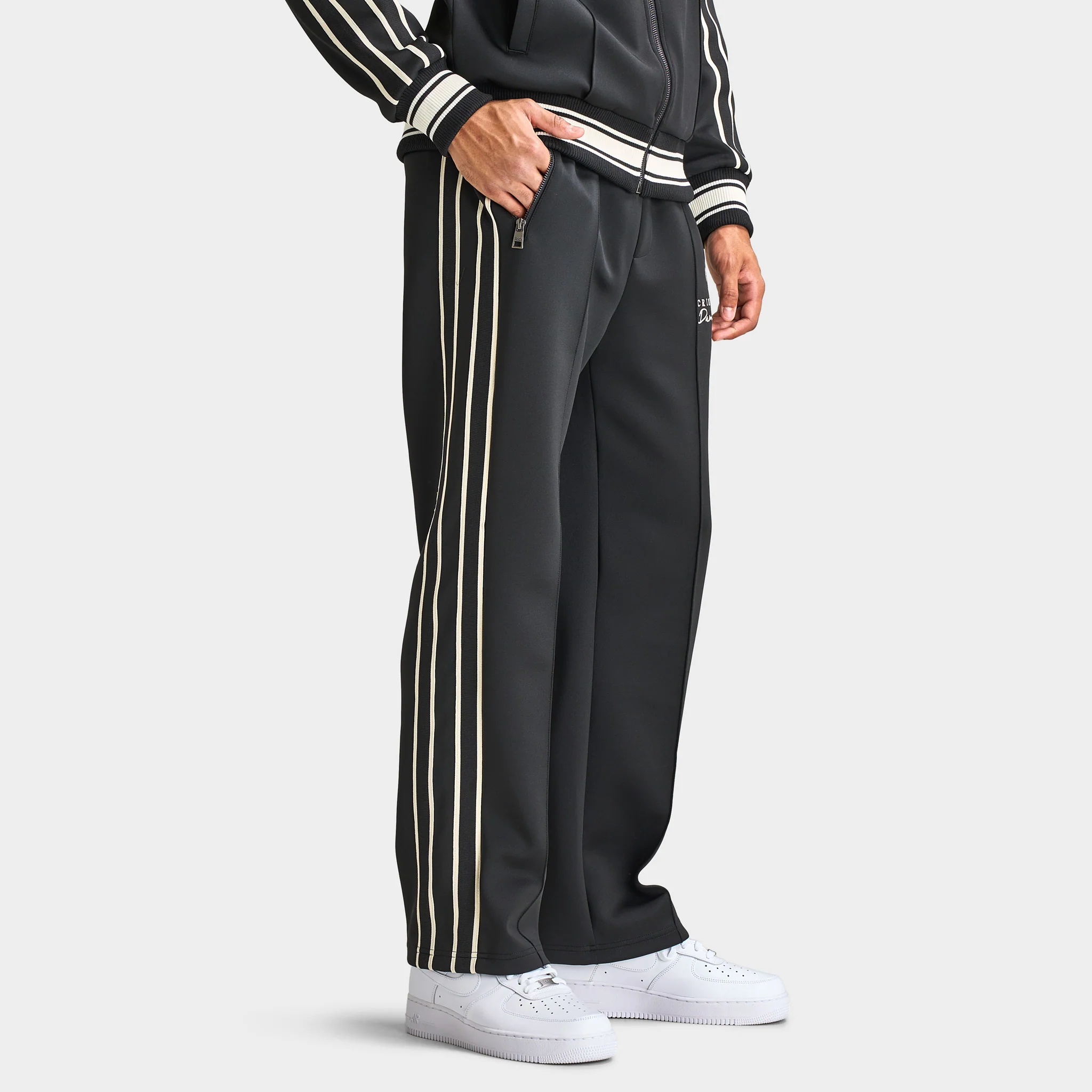 Criminal Damage Dragon Pant Black / Ecru - Image 6