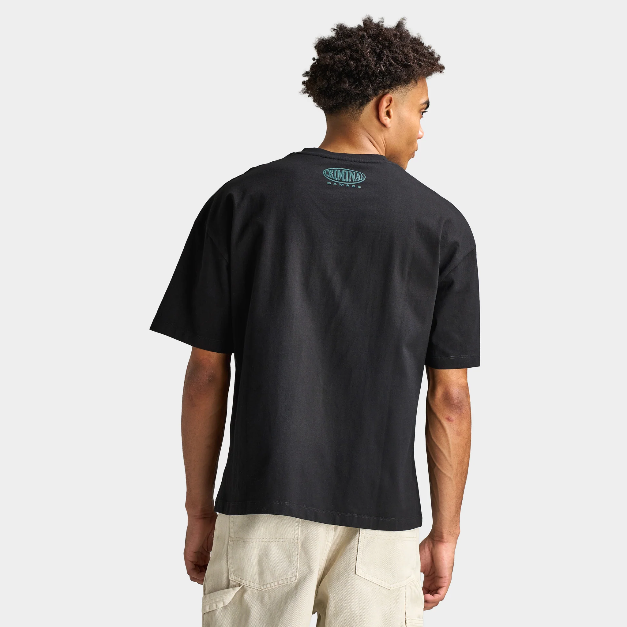 Criminal Damage Fist Of Gold T-Shirt / Black - Image 5