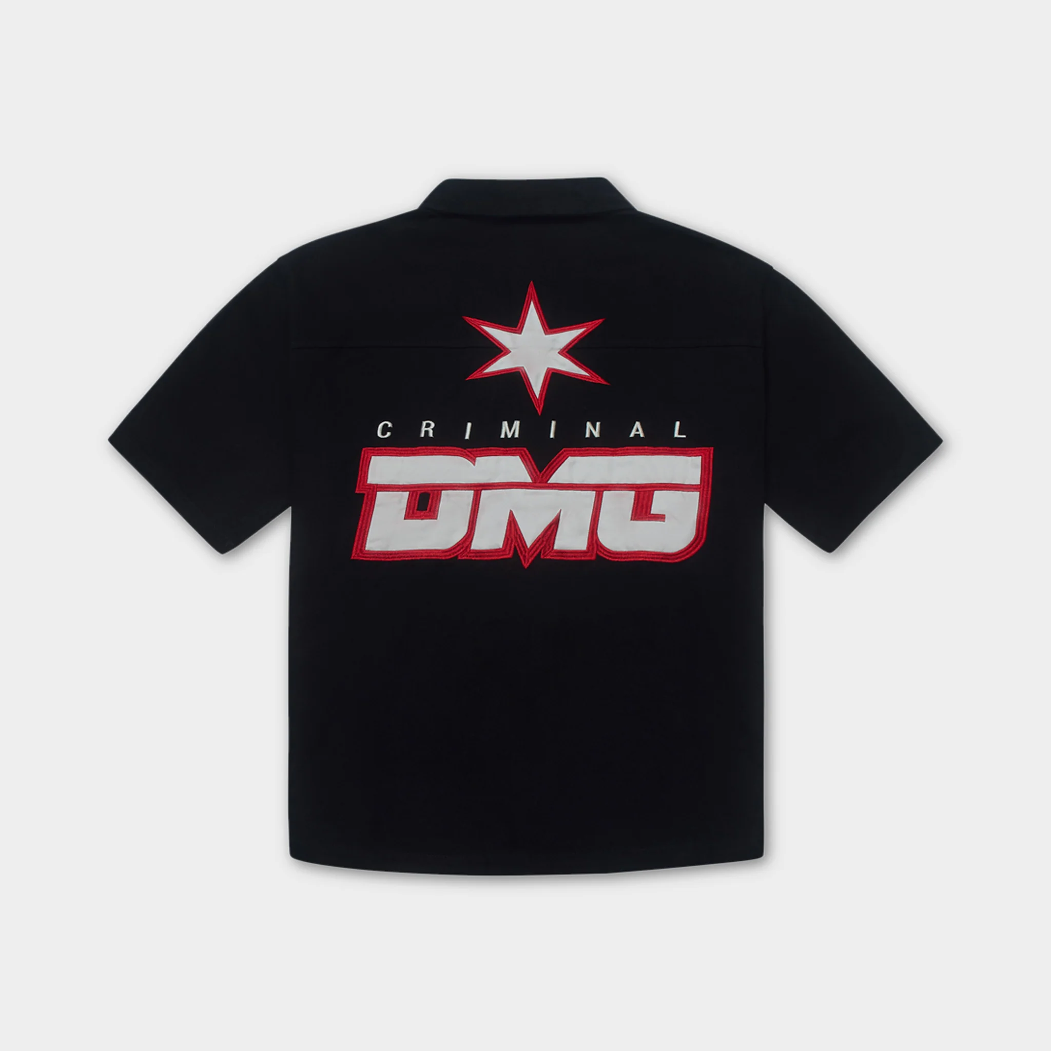 Criminal Damage Star Logo Shirt / Black - Image 2