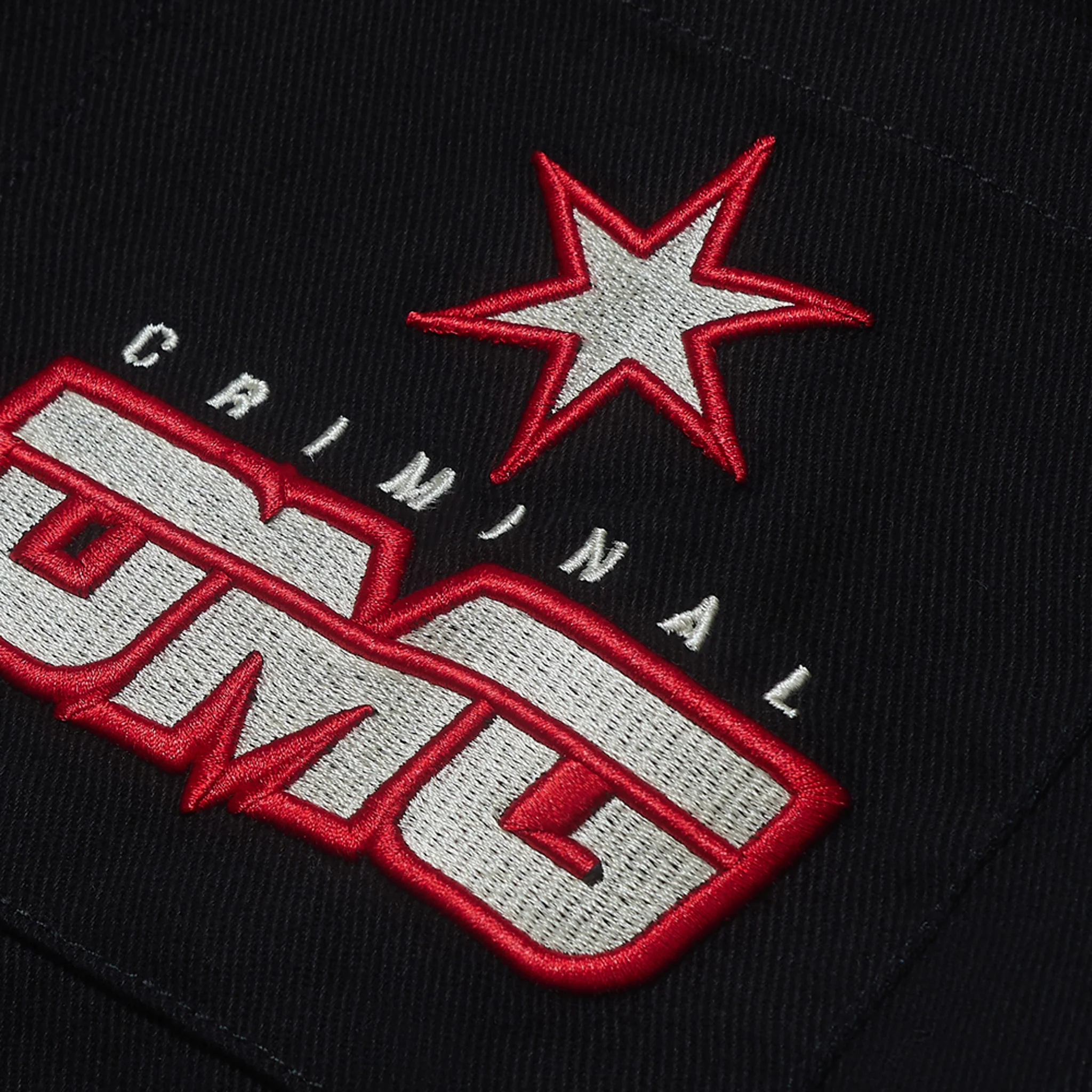 Criminal Damage Star Logo Shirt / Black - Image 3