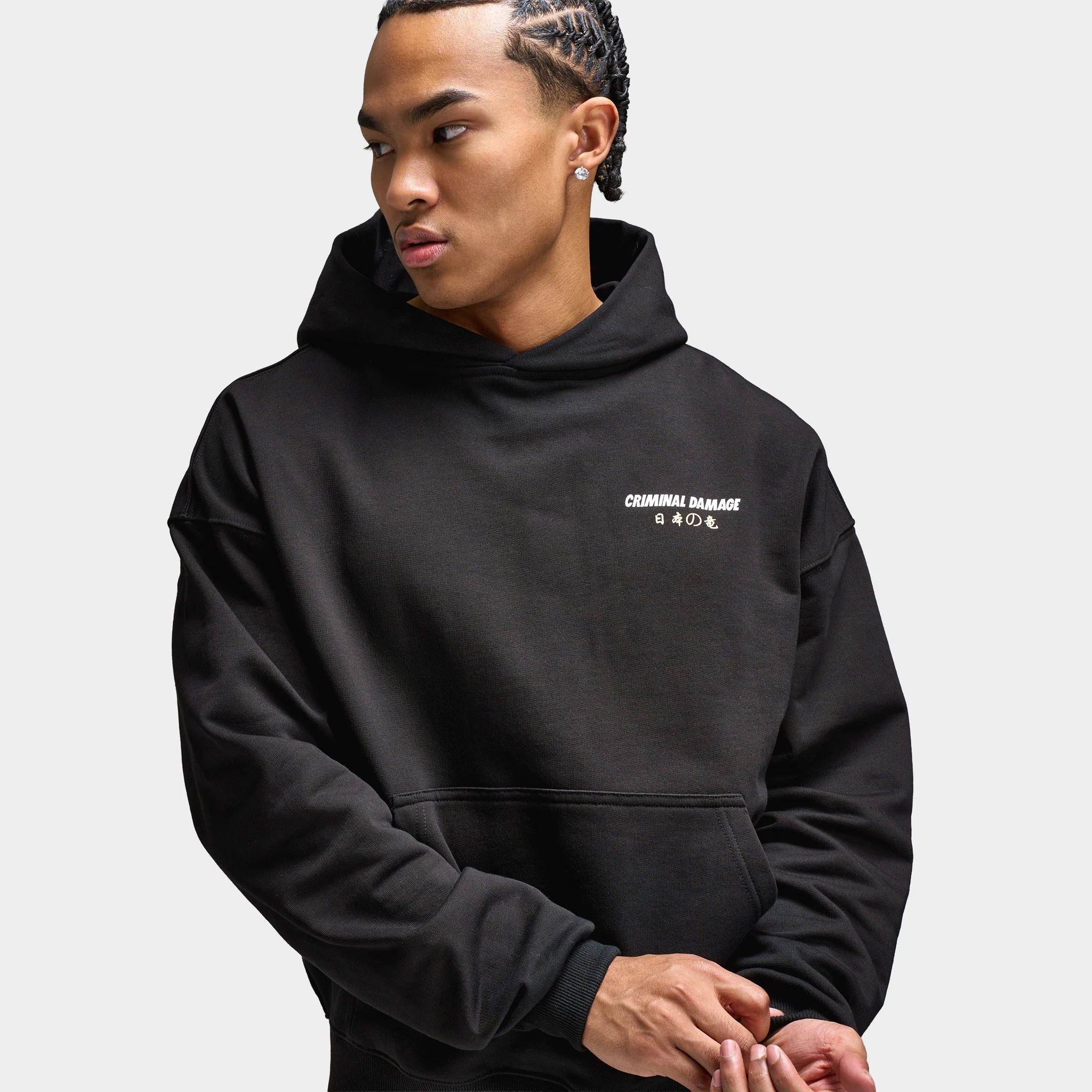 Criminal Damage Mythology Hoodie / Black - Image 3