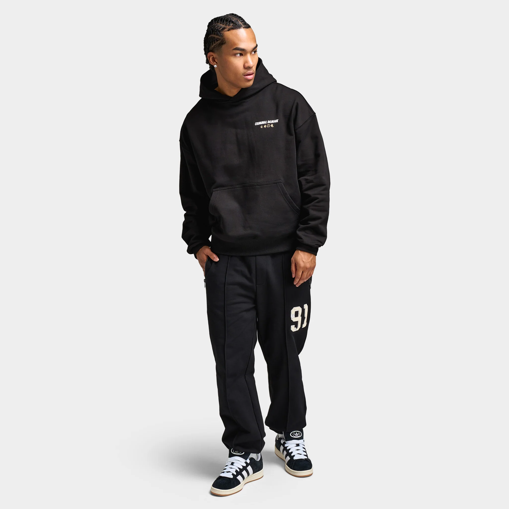 Criminal Damage Mythology Hoodie / Black - Image 6