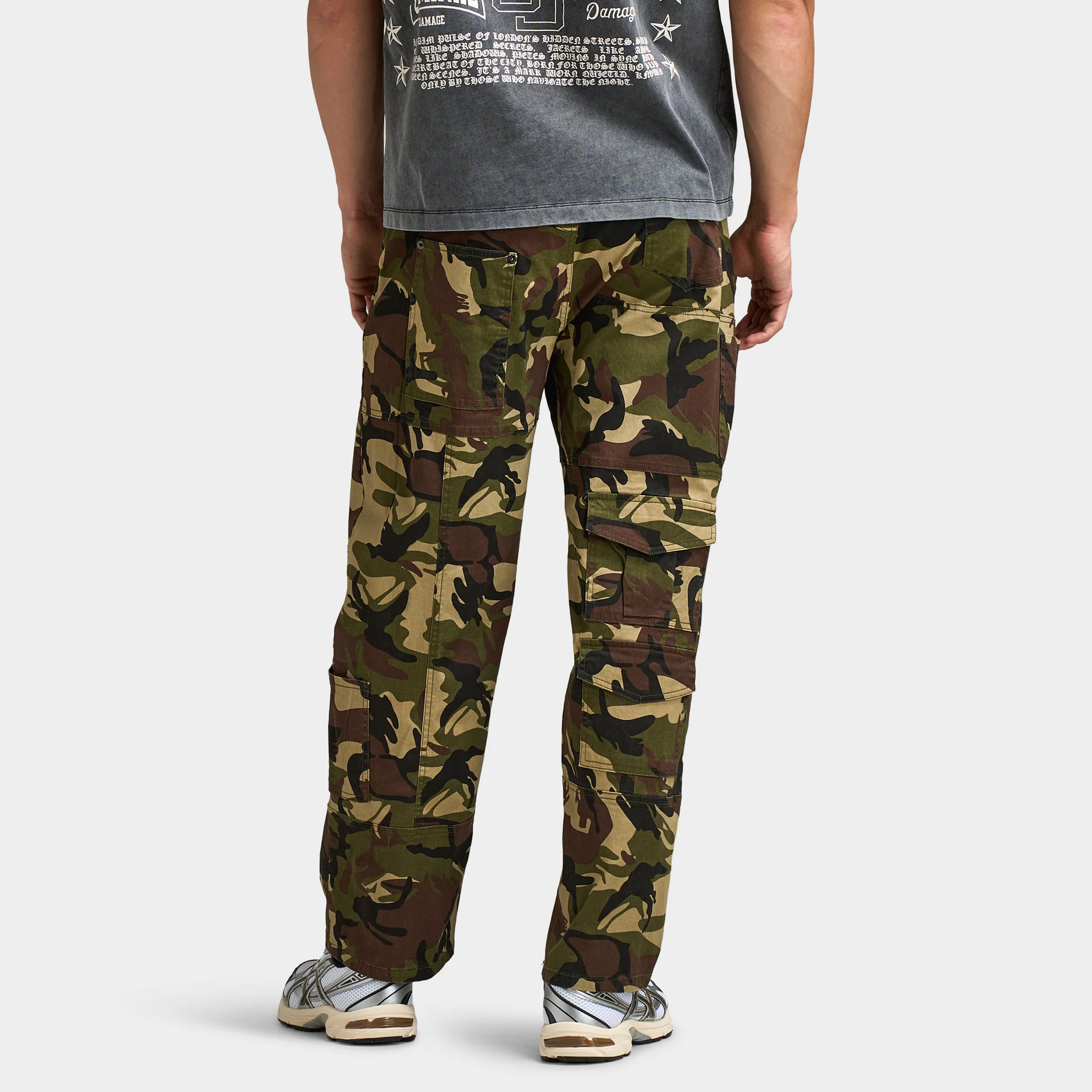 Criminal Damage Sacramento Cargo Pant / Camo - Image 2