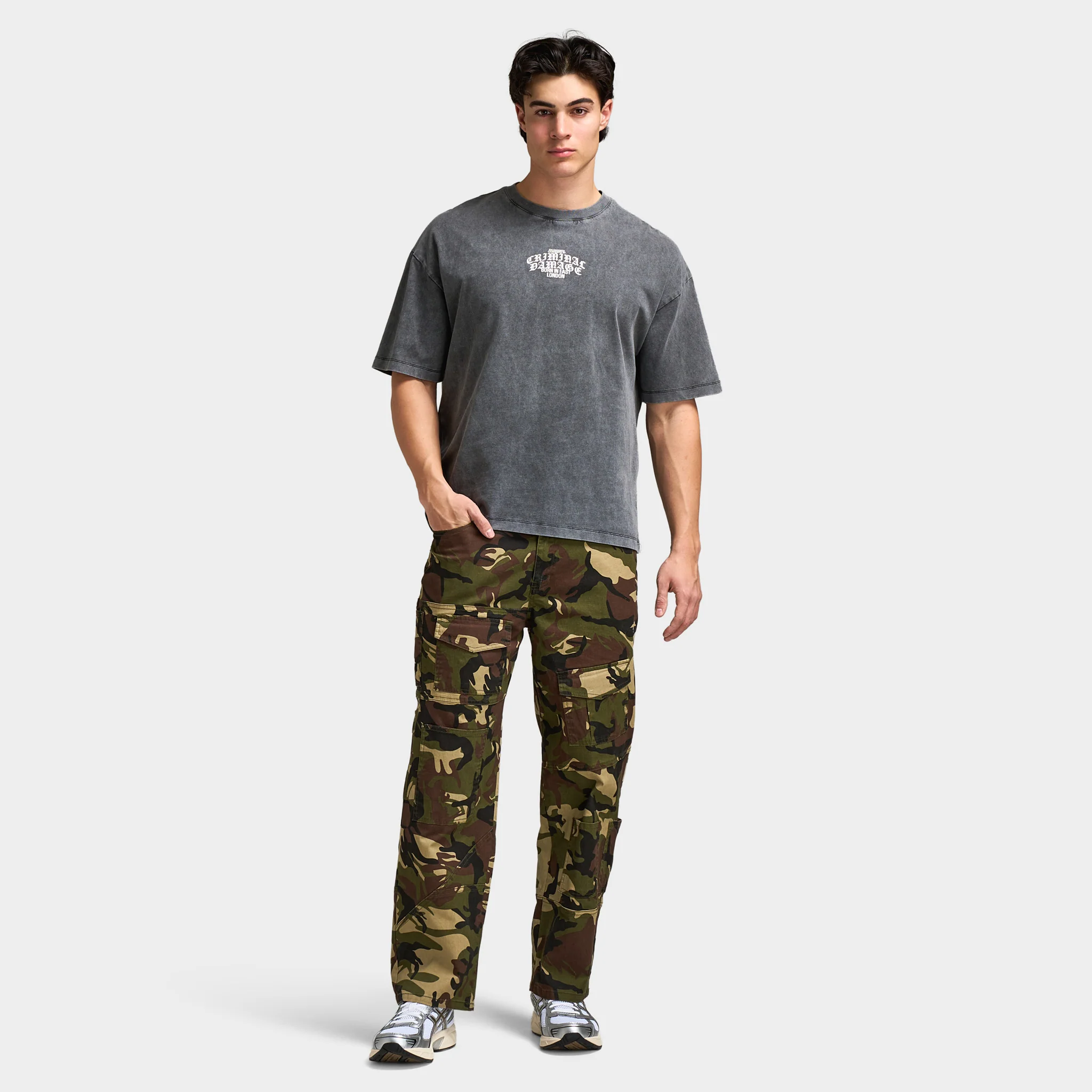 Criminal Damage Sacramento Cargo Pant / Camo - Image 6