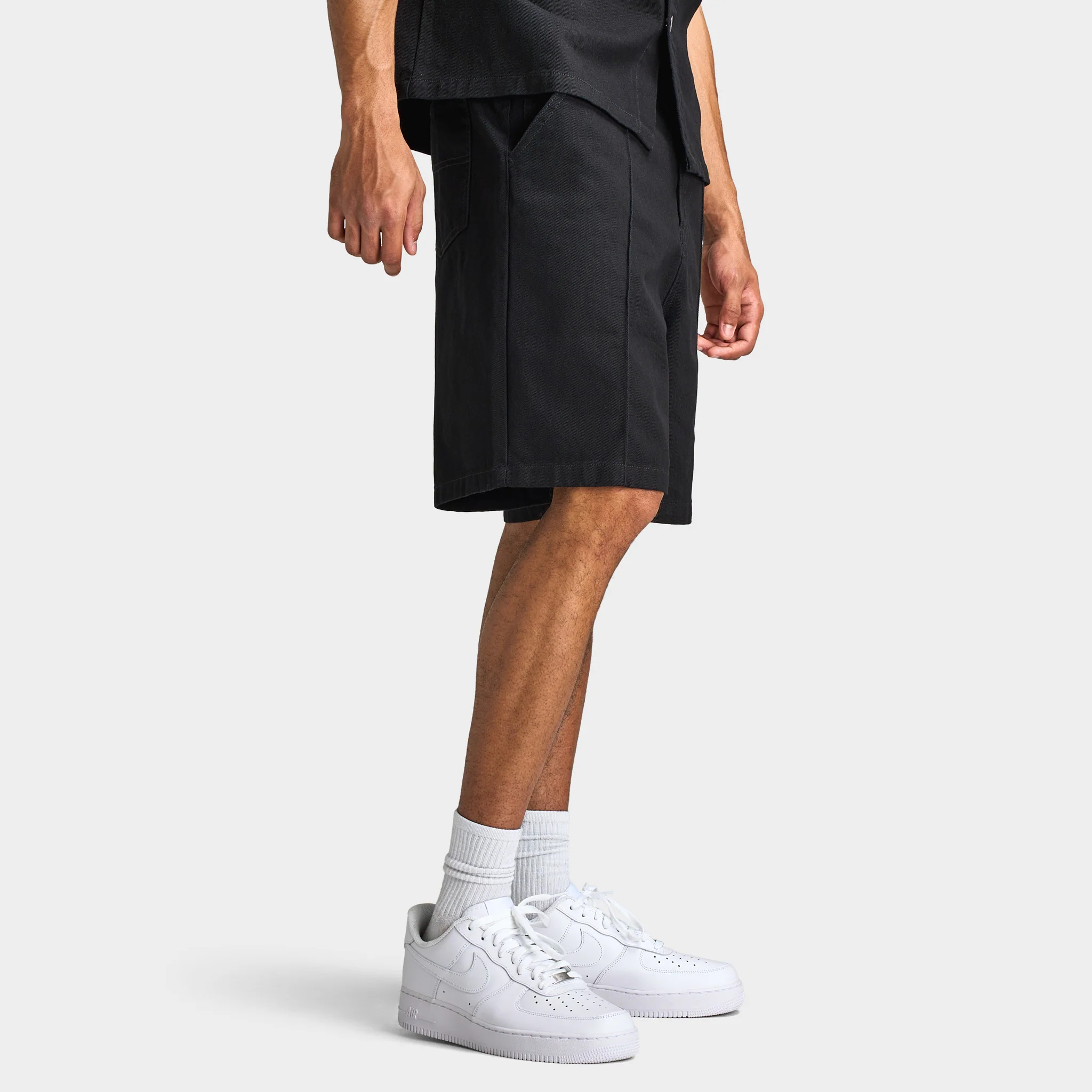 Criminal Damage Star Logo Shorts / Black - Image 6