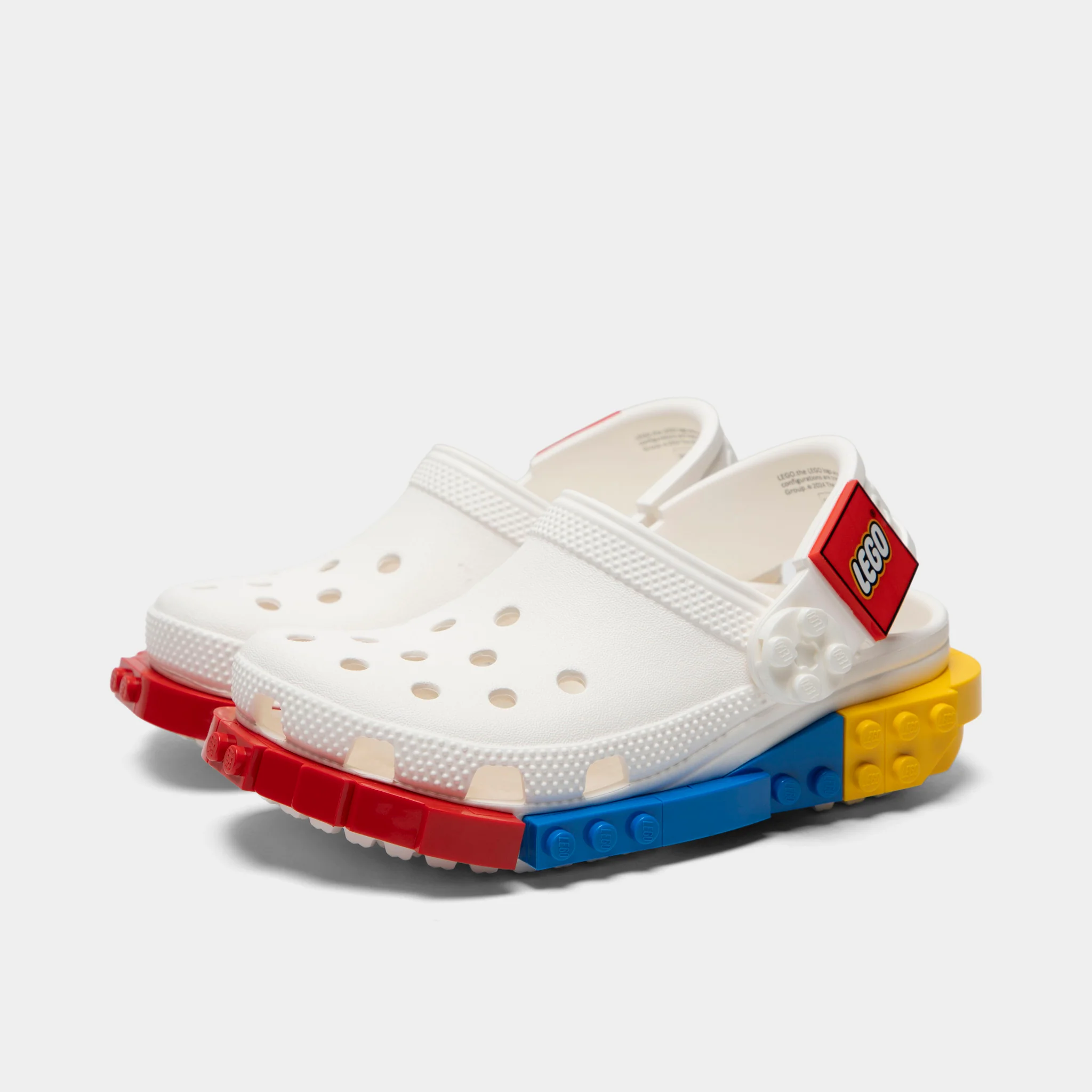 Crocs Children's 4LW System Clog / White - Image 2