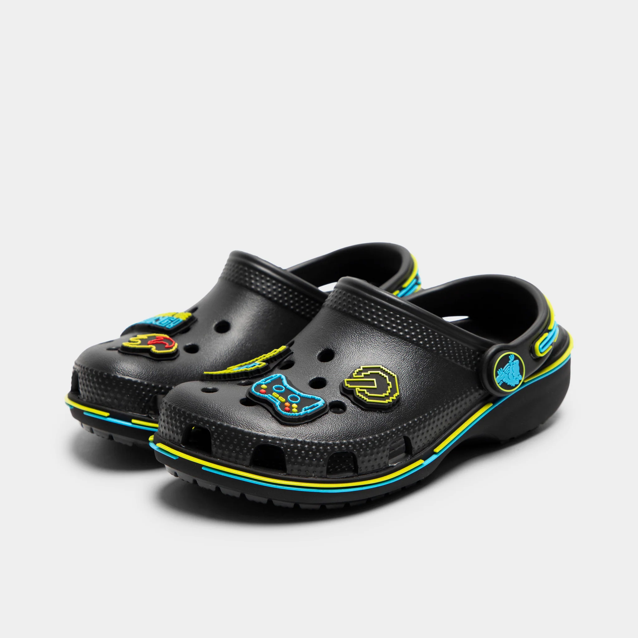 Crocs Children's Classic Gamer Clog / Black - Image 2
