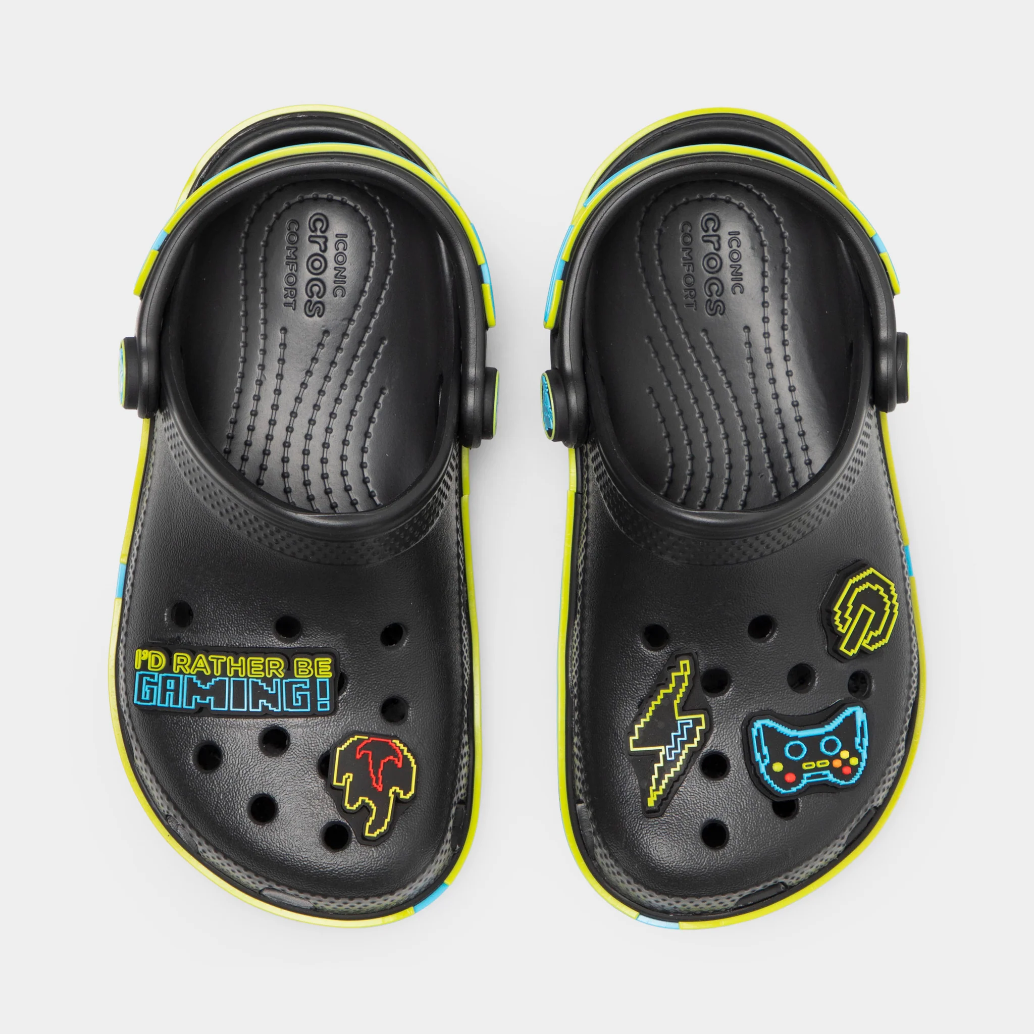 Crocs Children's Classic Gamer Clog / Black - Image 5