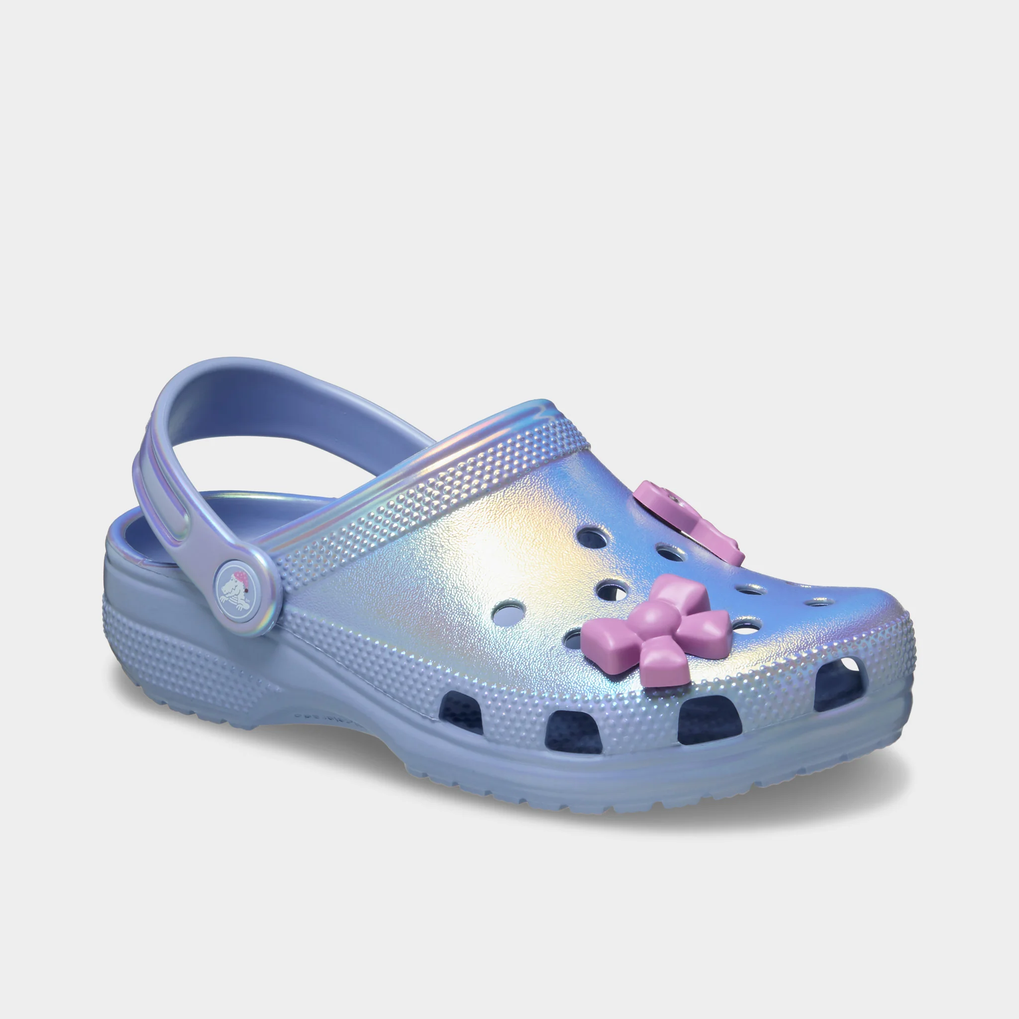 Crocs Children's Classic Sleepover Party Clog / Blue Haze - Image 2