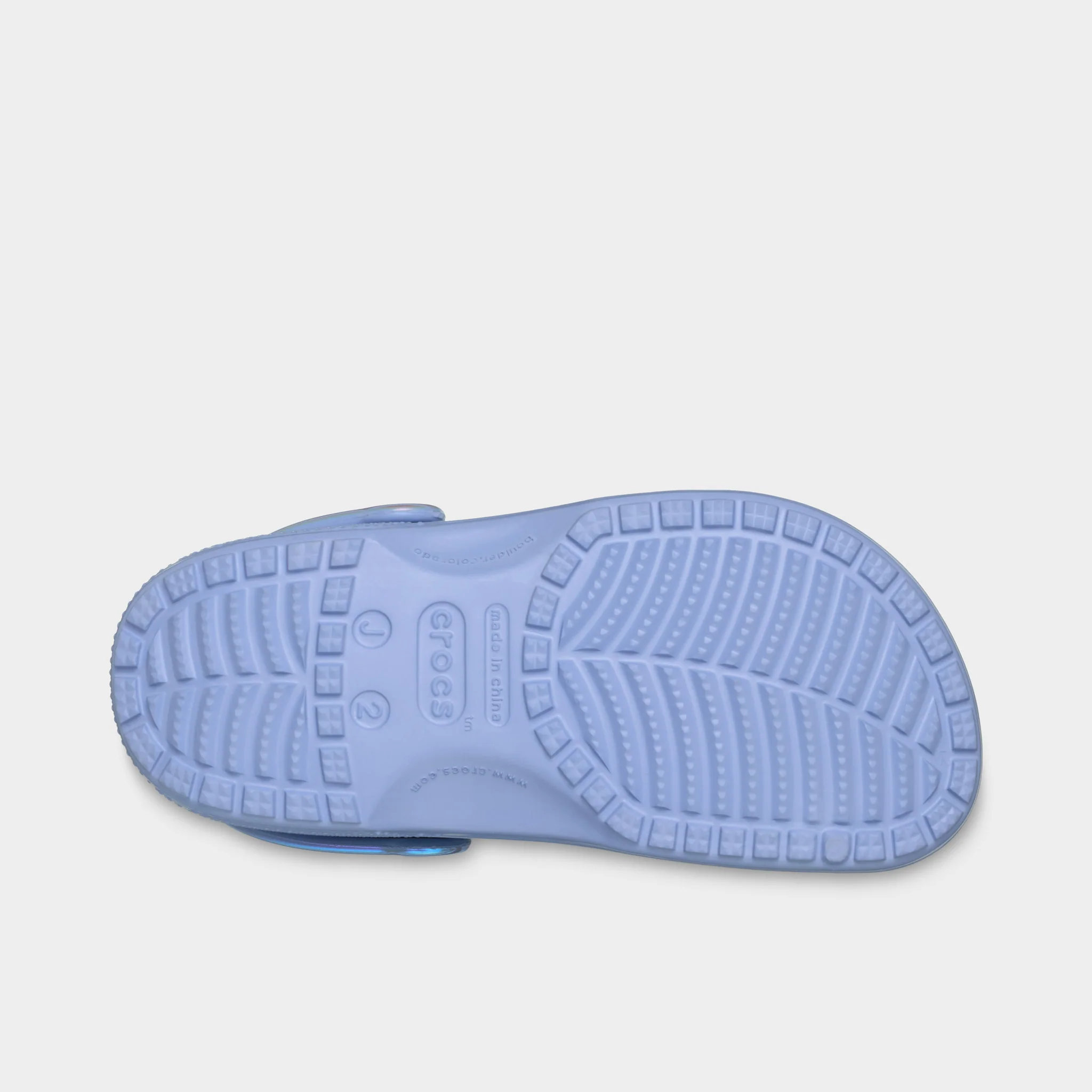 Crocs Children's Classic Sleepover Party Clog / Blue Haze - Image 6