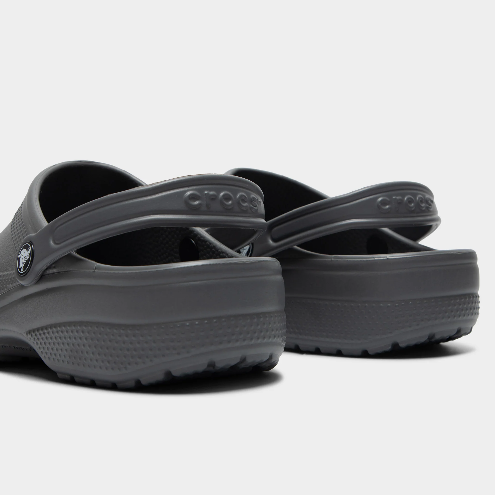 Crocs Classic Clogs Dark Grey / Dark Grey - Image 3