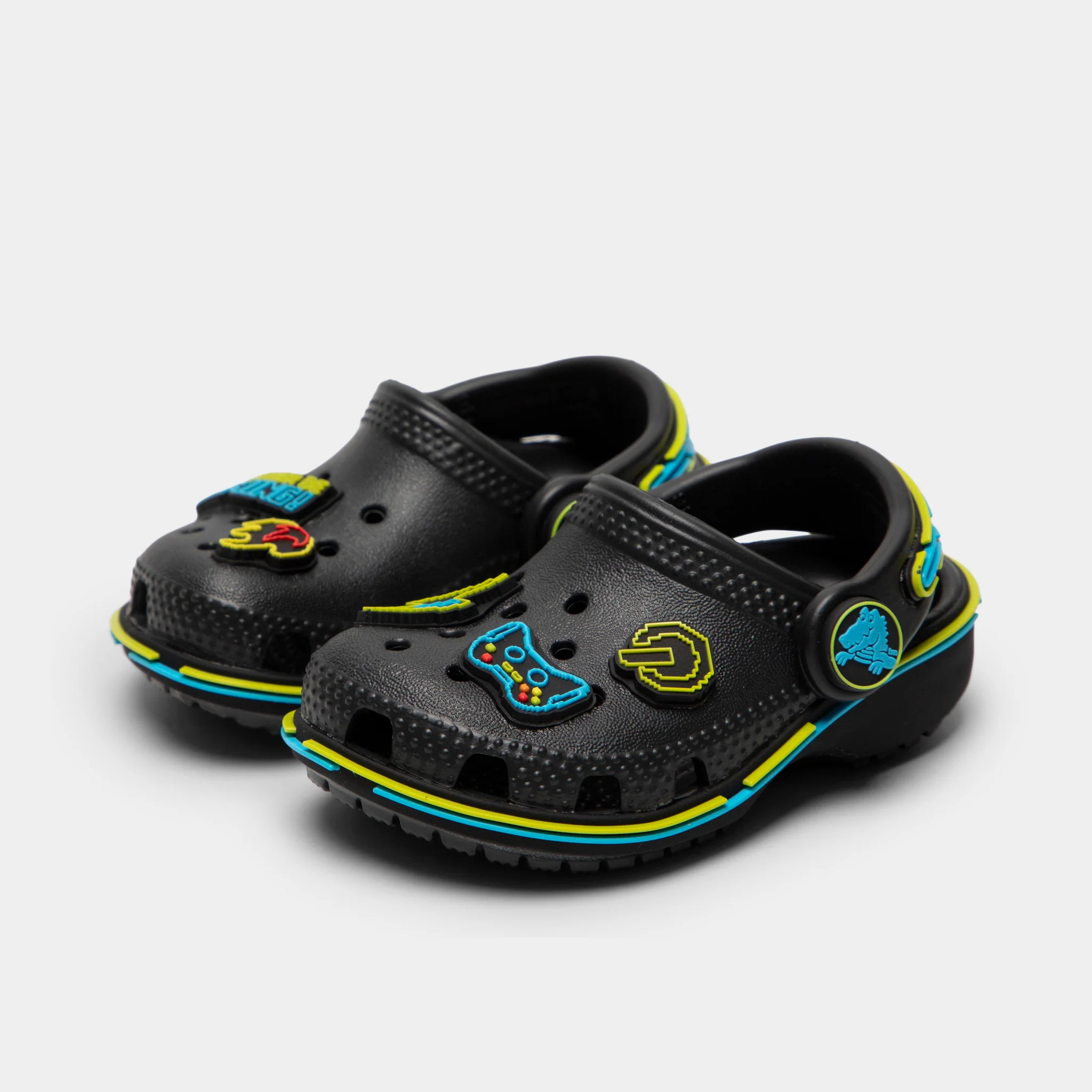 Crocs Infants' Classic Gamer Clog / Black - Image 2