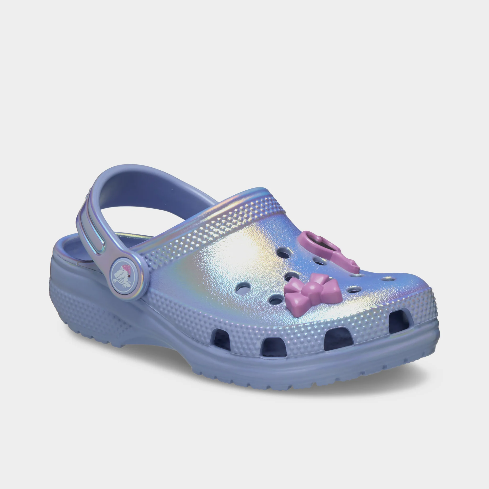 Crocs Infants' Classic Sleepover Party Clog / Blue Haze - Image 2