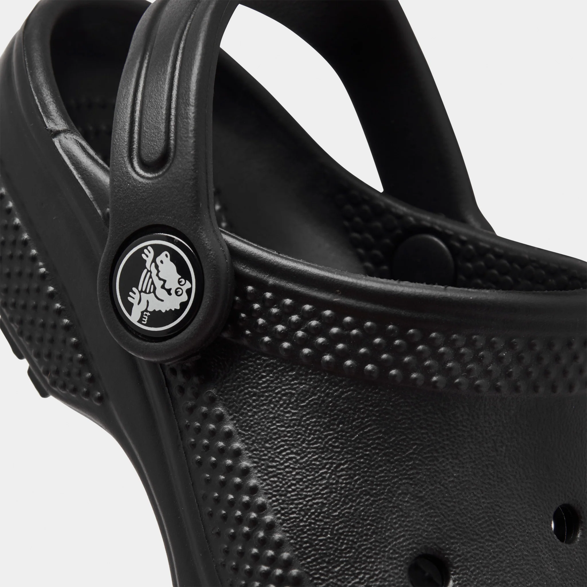 Crocs Toddler's Classic Clogs / Black - Image 3