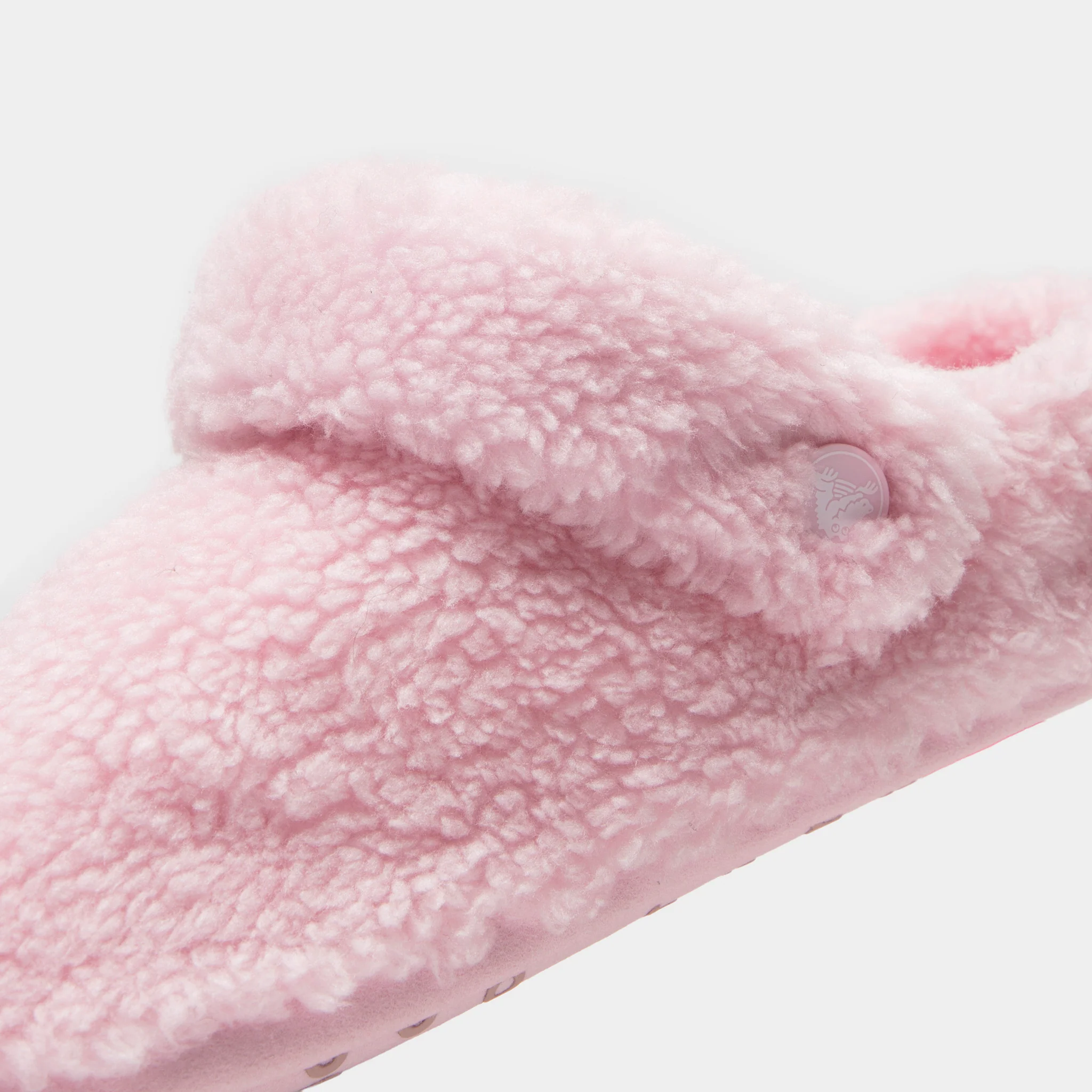 Crocs Women's Classic Cozzy Slipper / Pink Milk - Image 3