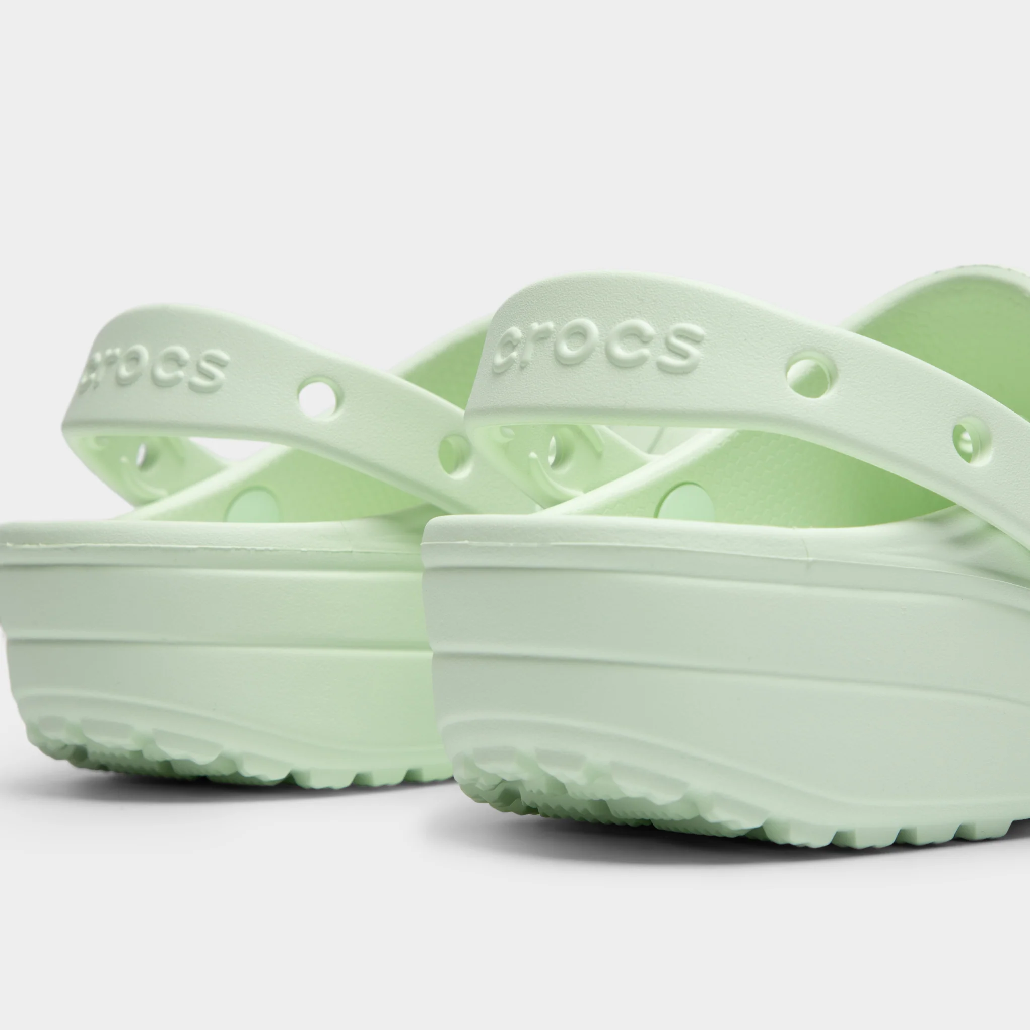 Crocs Women's Classic Floral Cut Out Clog / Jade Tint - Image 3