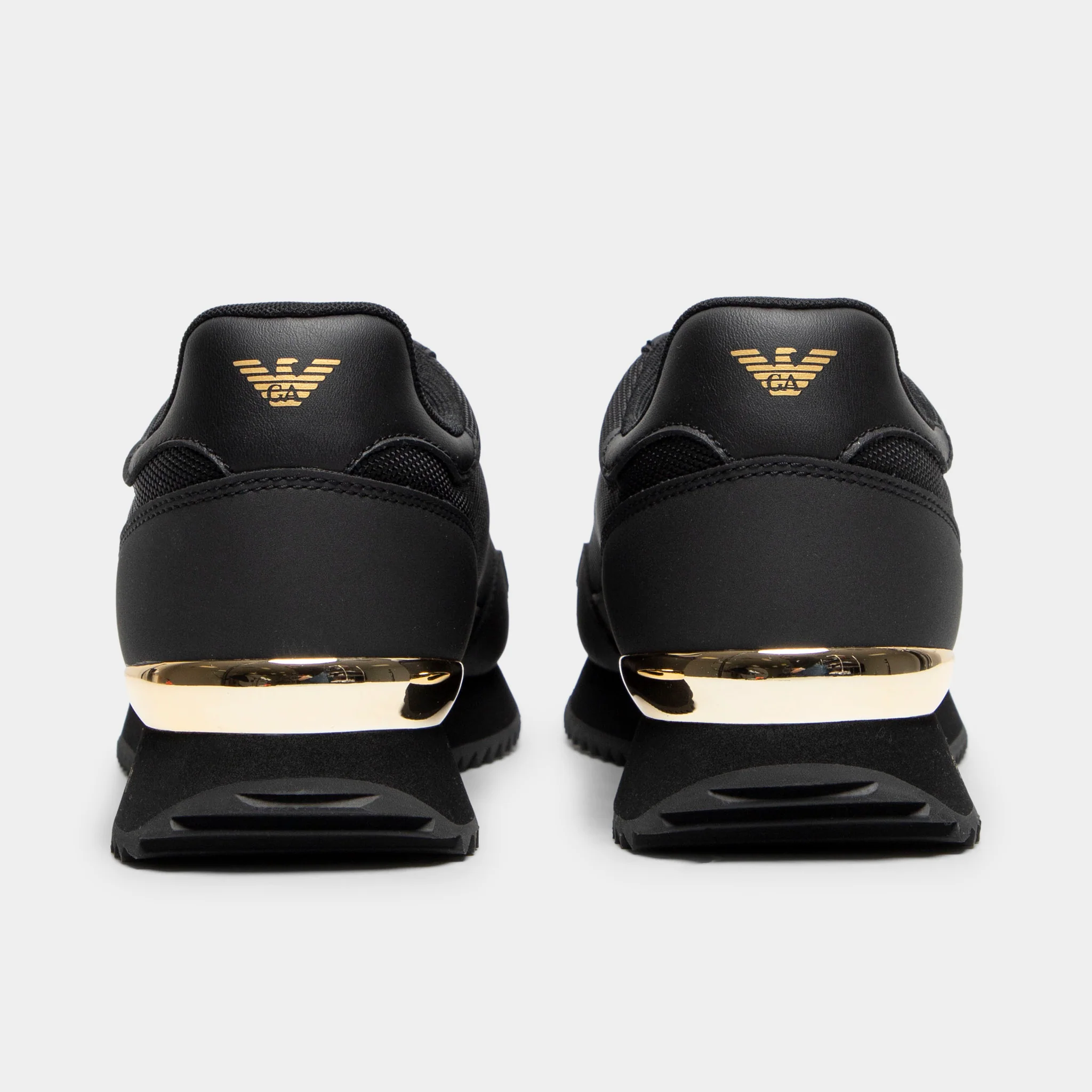 EA7 Black & White Vintage Triple Black / Gold - Image 4