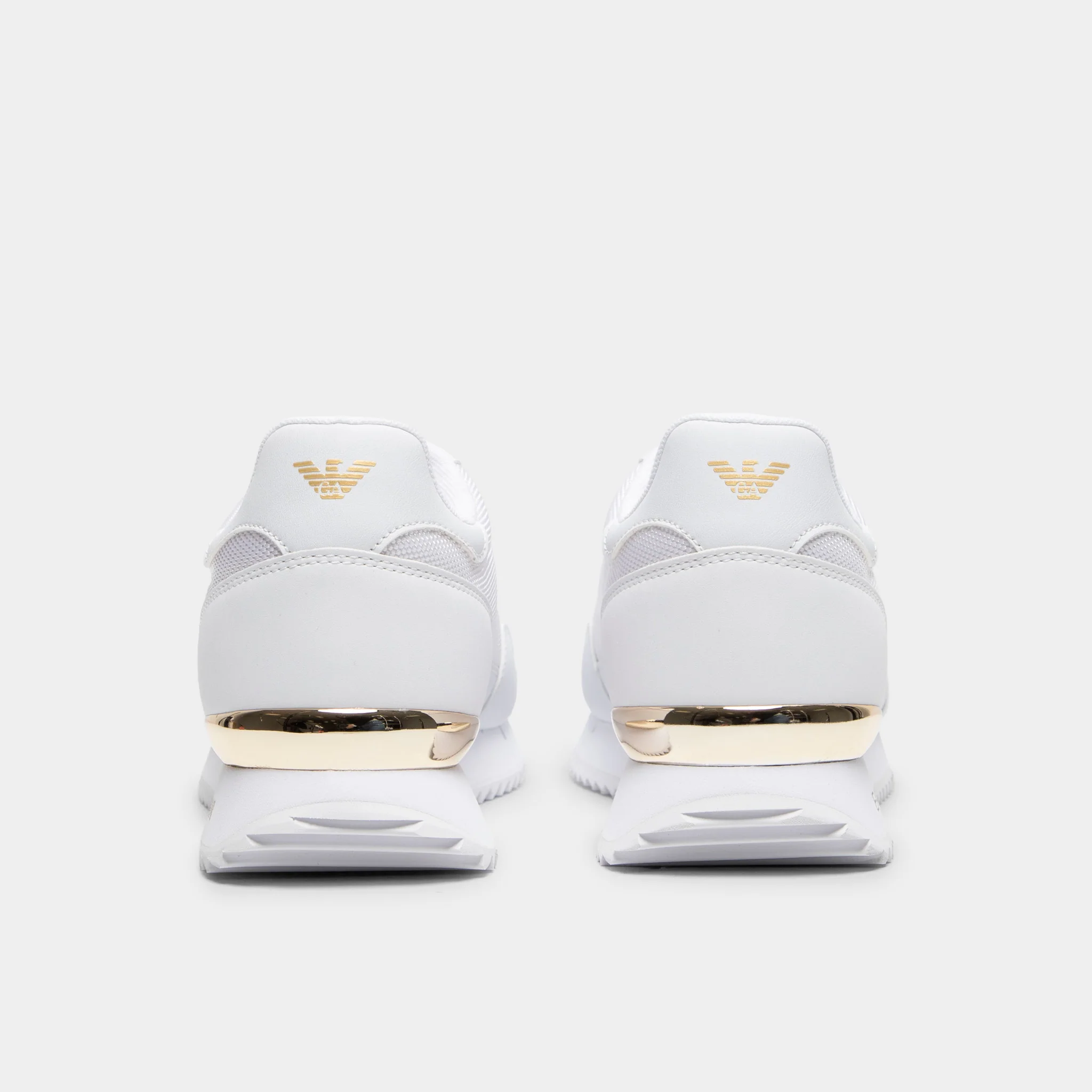 EA7 Black & White Vintage White / Gold - Image 4