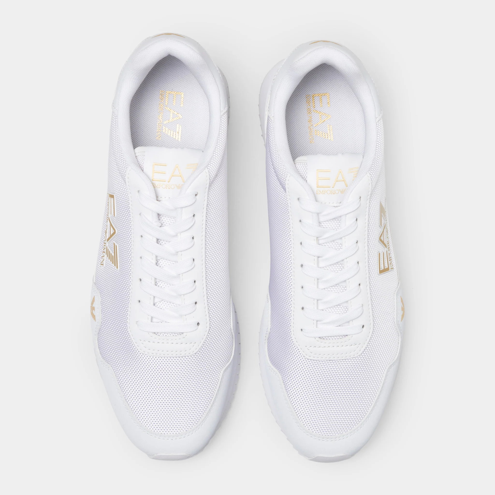 EA7 Black & White Vintage White / Gold - Image 5