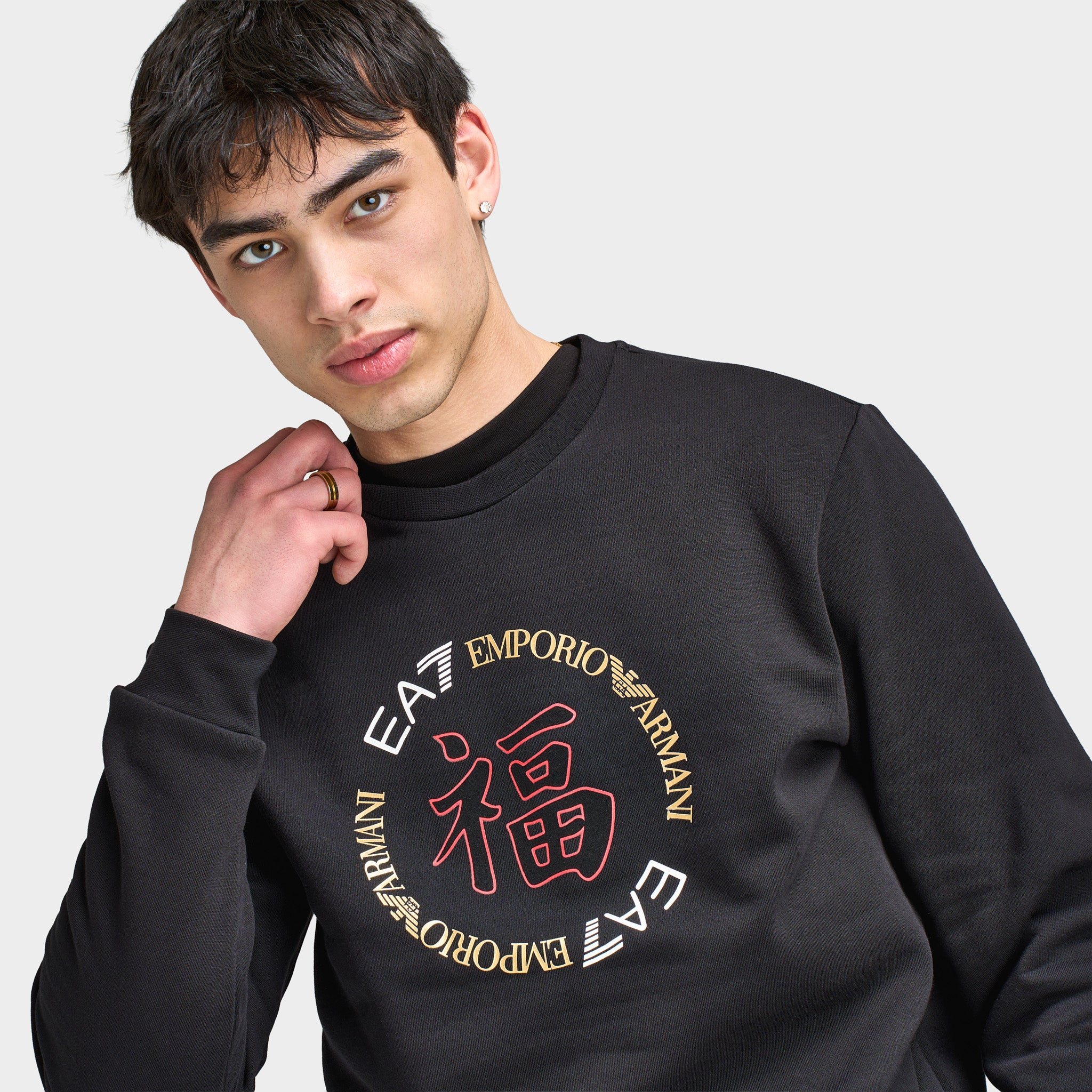EA7 Crew / Black - Image 2