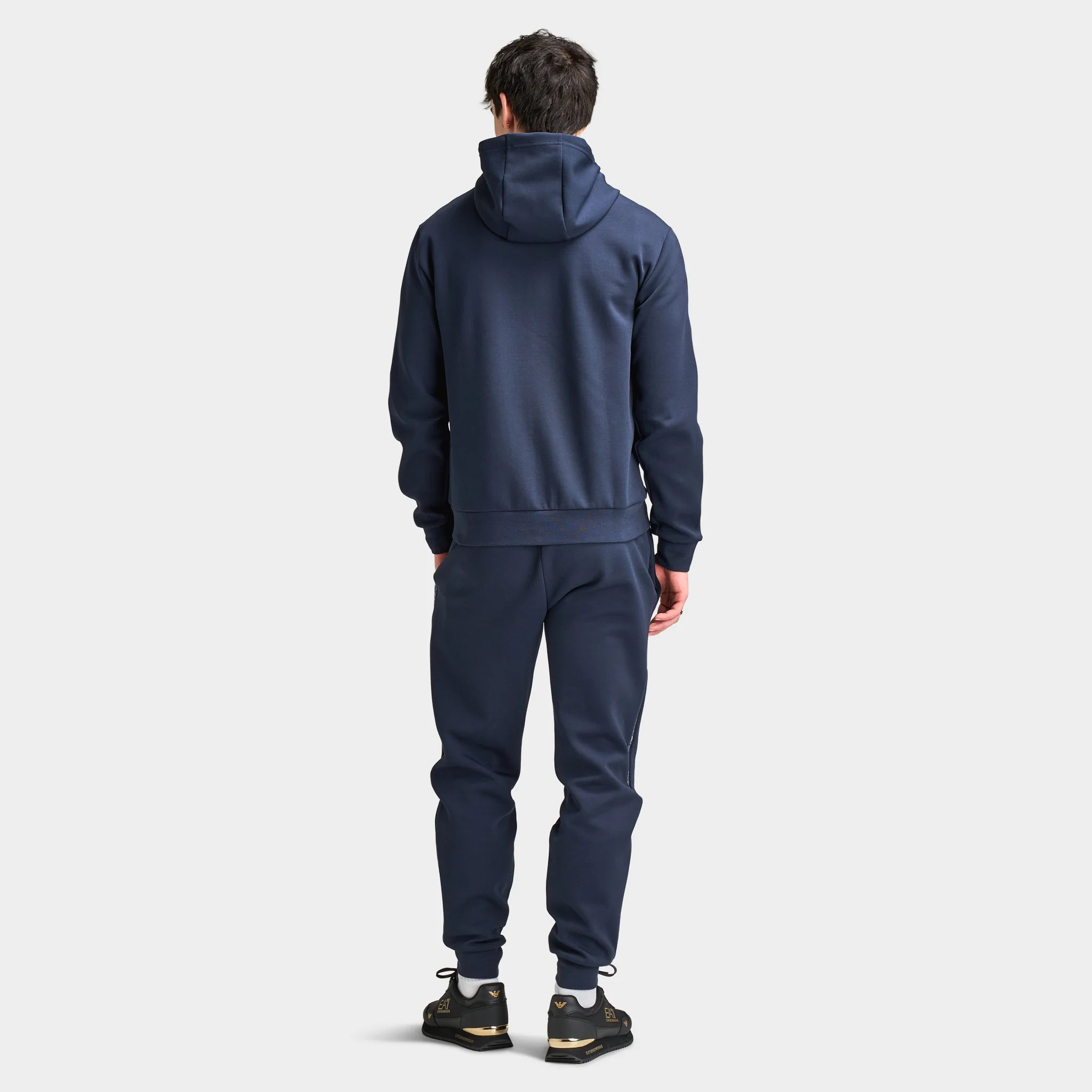 EA7 Fullzip Hoodie / Armani Blue - Image 6