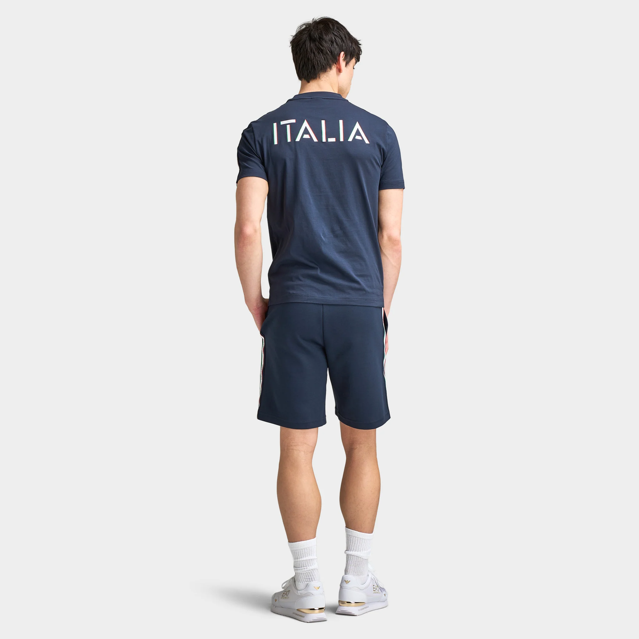 EA7 Italian Spirit Tee / Armani Blue - Image 6