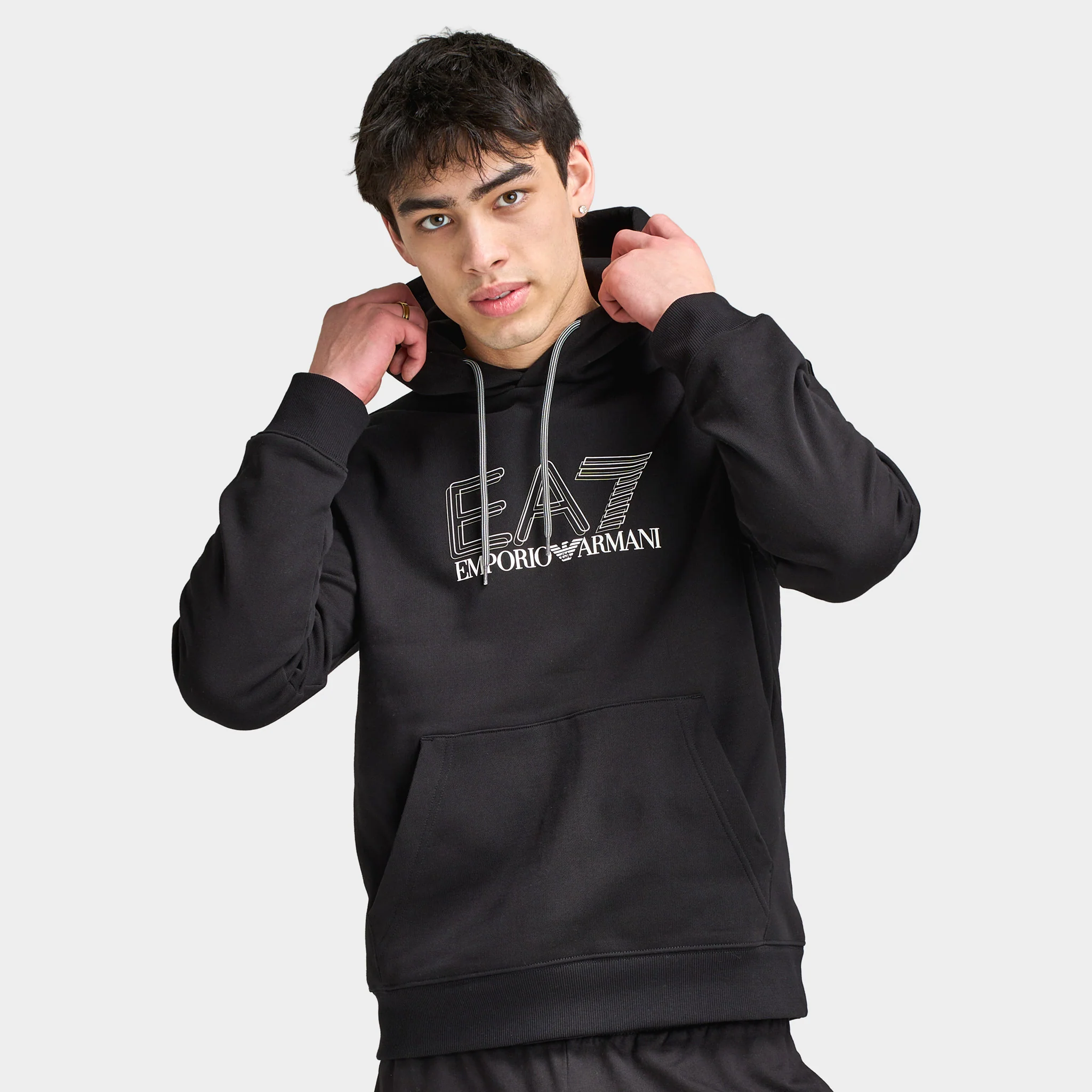 EA7 Train Visibility Hoodie / Black - Image 2