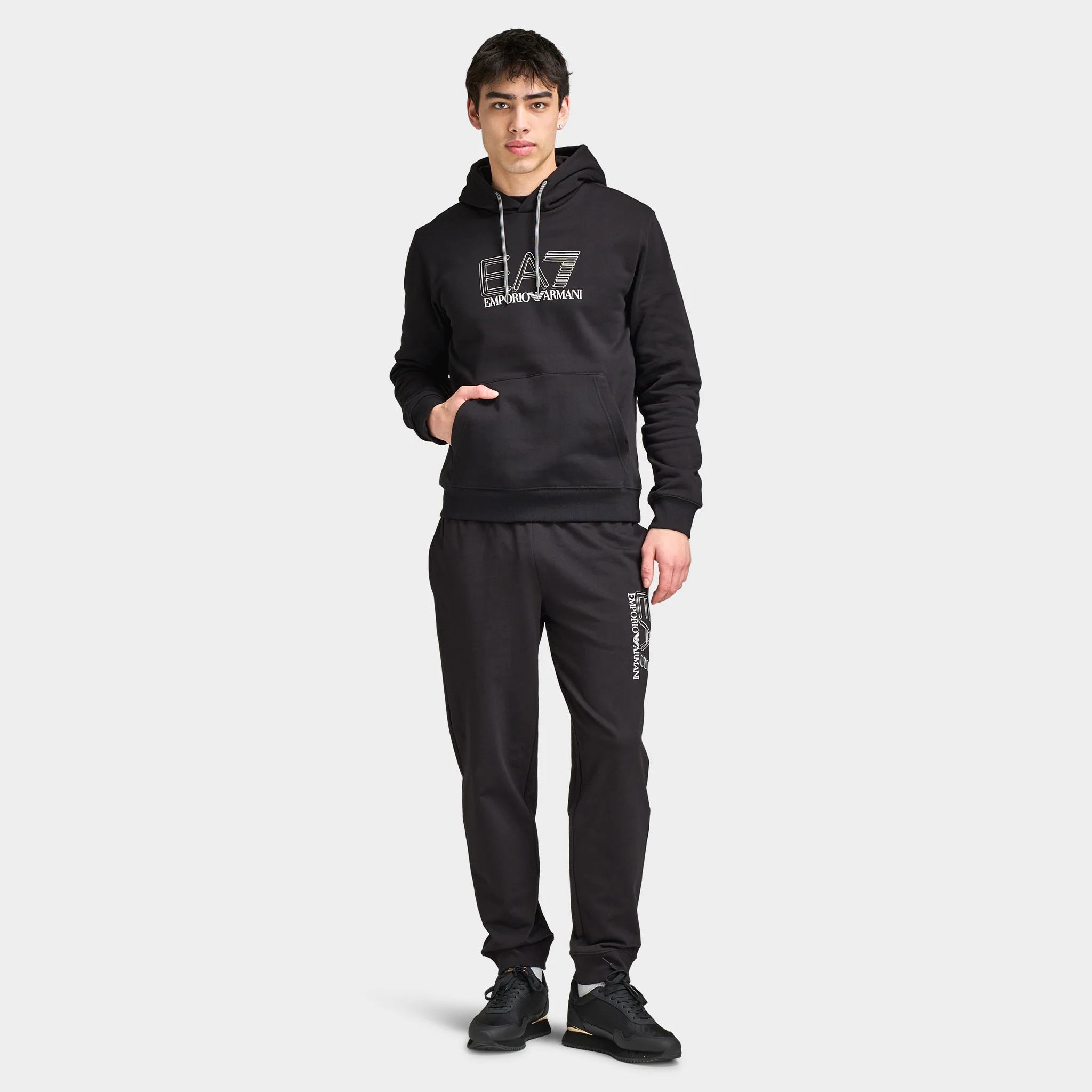EA7 Train Visibility Hoodie / Black - Image 5