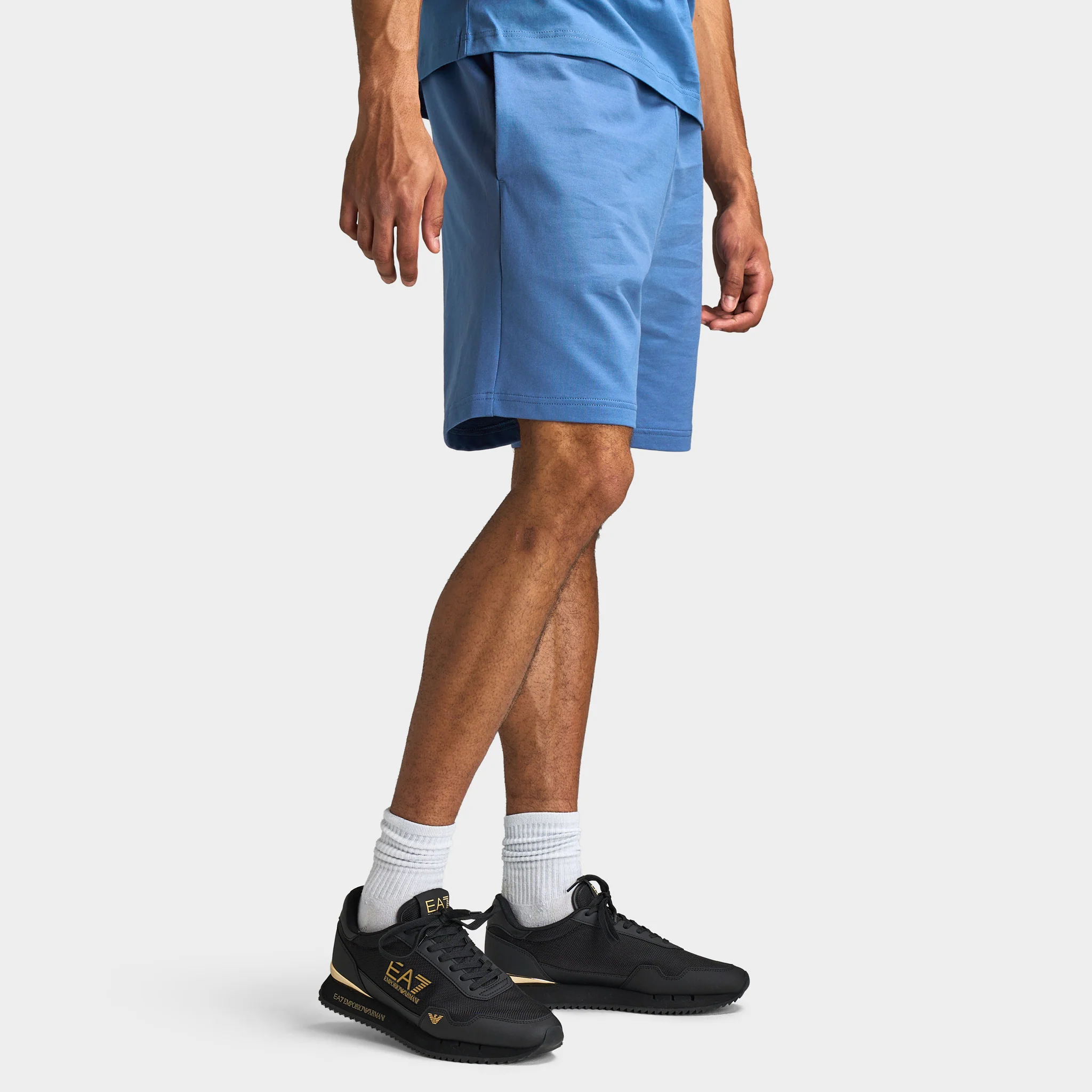EA7 Train Visibility Men's Shorts / Light Blue - Image 3