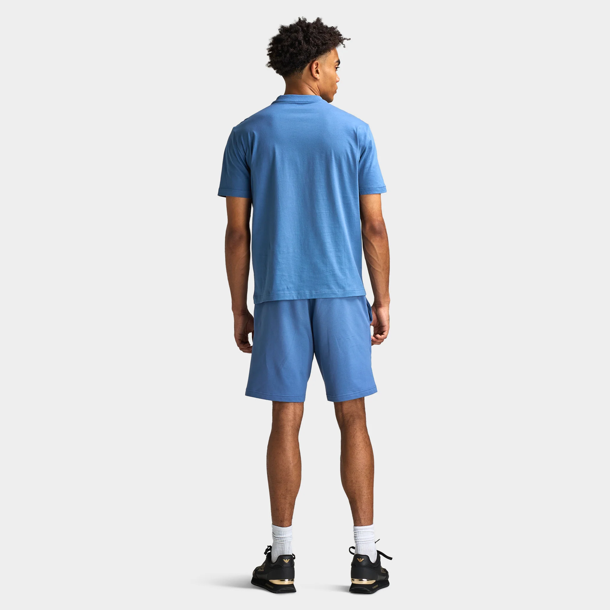 EA7 Train Visibility Men's Tee / Light Blue - Image 6