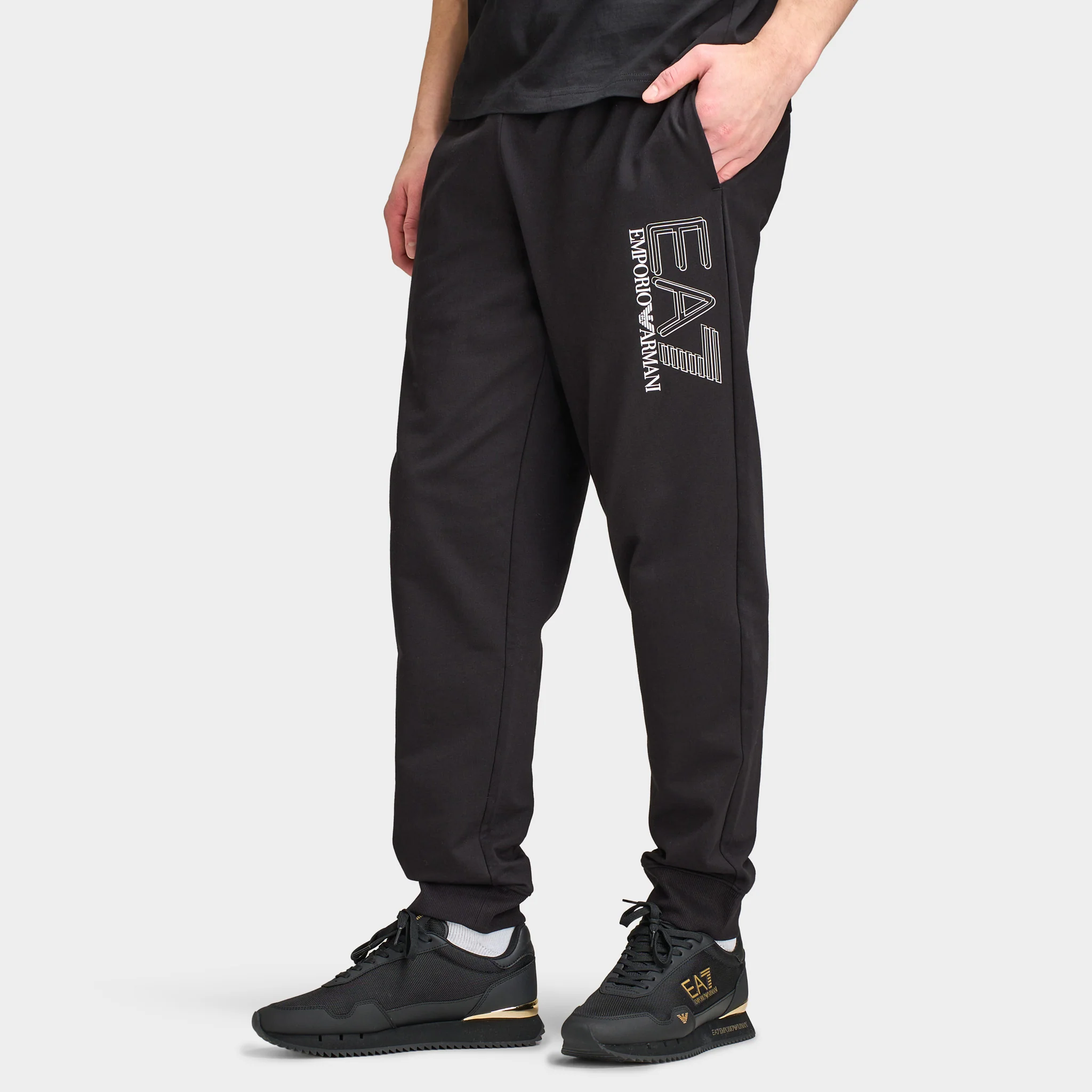 EA7 Train Visibility Pants Coft / Black - Image 2