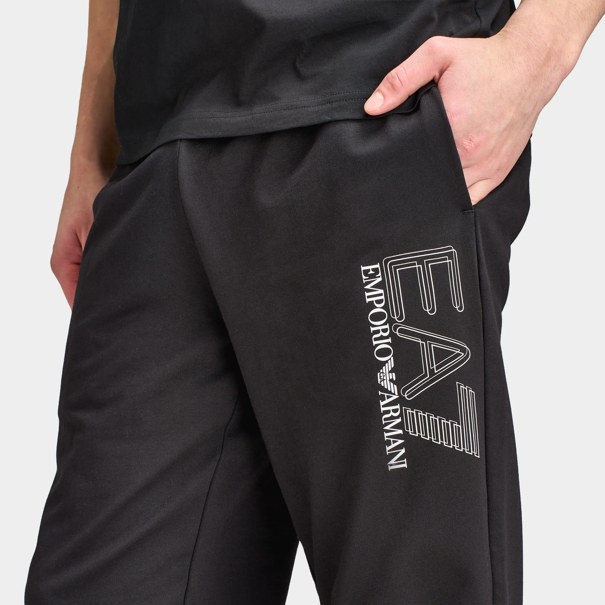 EA7 Train Visibility Pants Coft / Black - Image 5