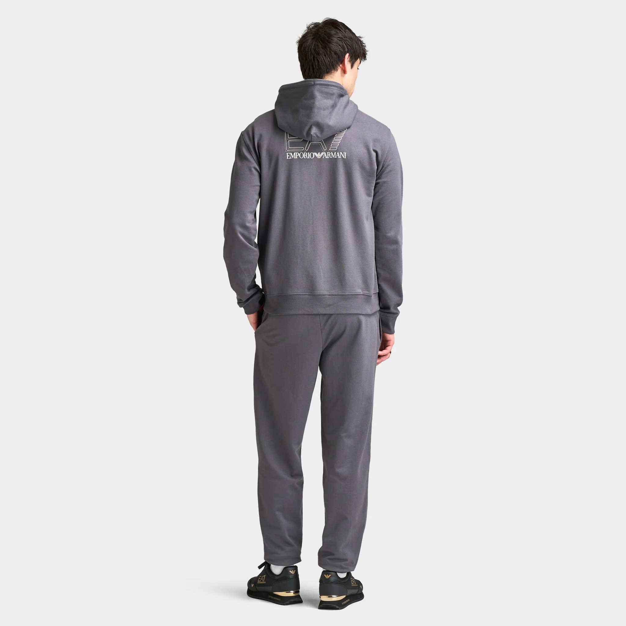 EA7 Visibility Fullzip Hoodie / Grey - Image 6