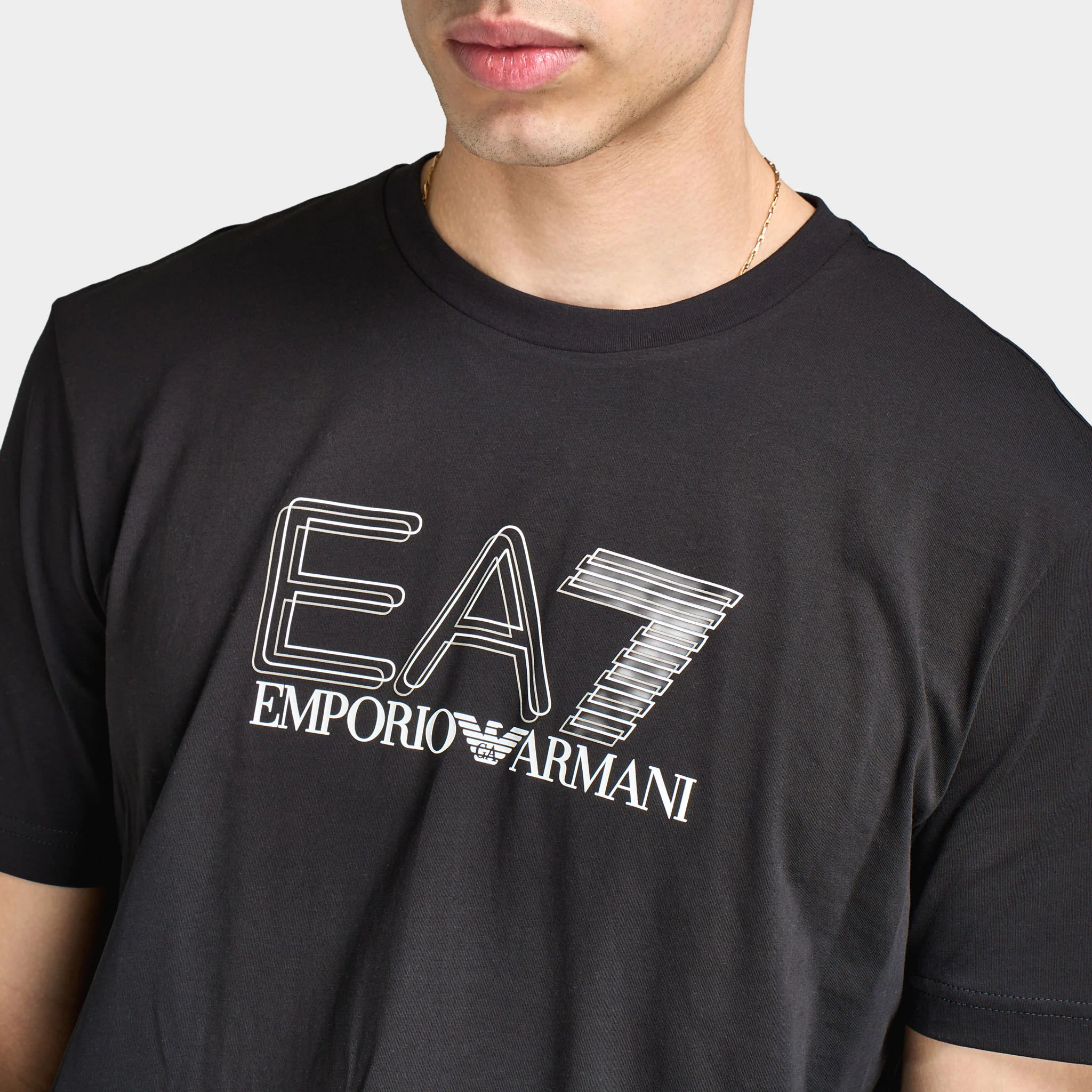 EA7 Visibility Tee / Black - Image 3