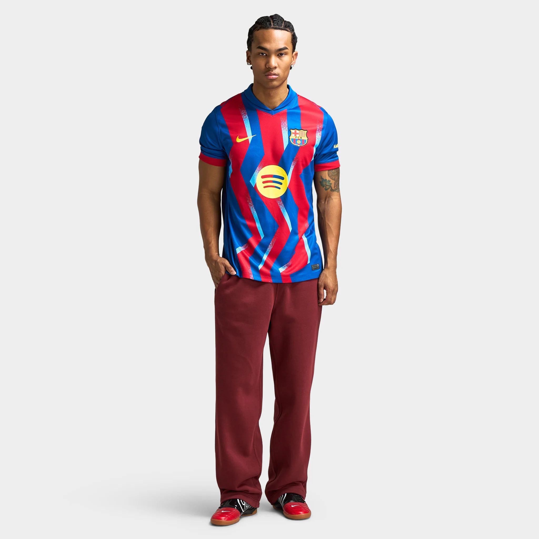 Nike Dri-FIT Men's F.C. Barcelona Stadium Home Football Replica Shirt - Image 6