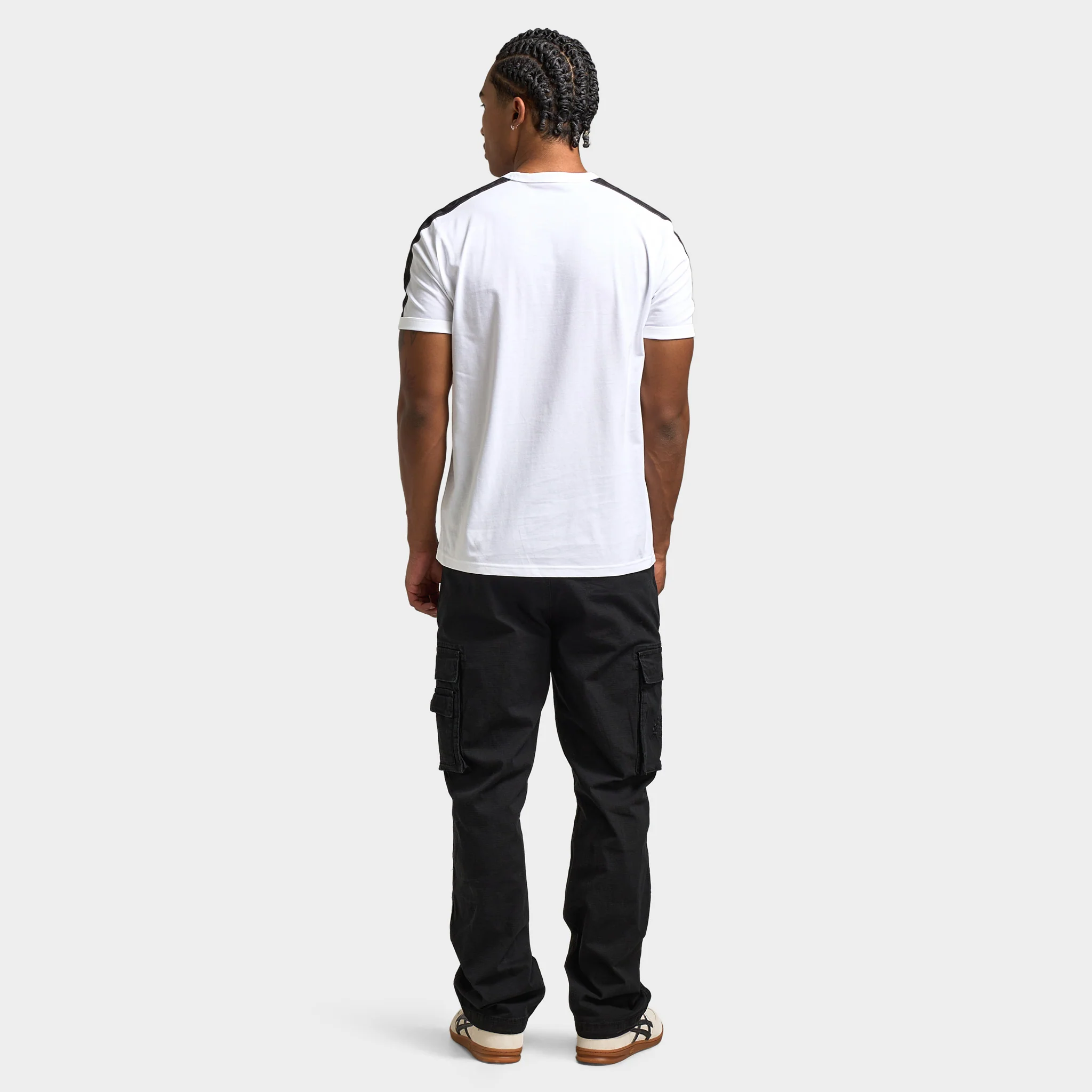 Fred Perry Contrast Tape Ringer T-Shirt / White - Image 5