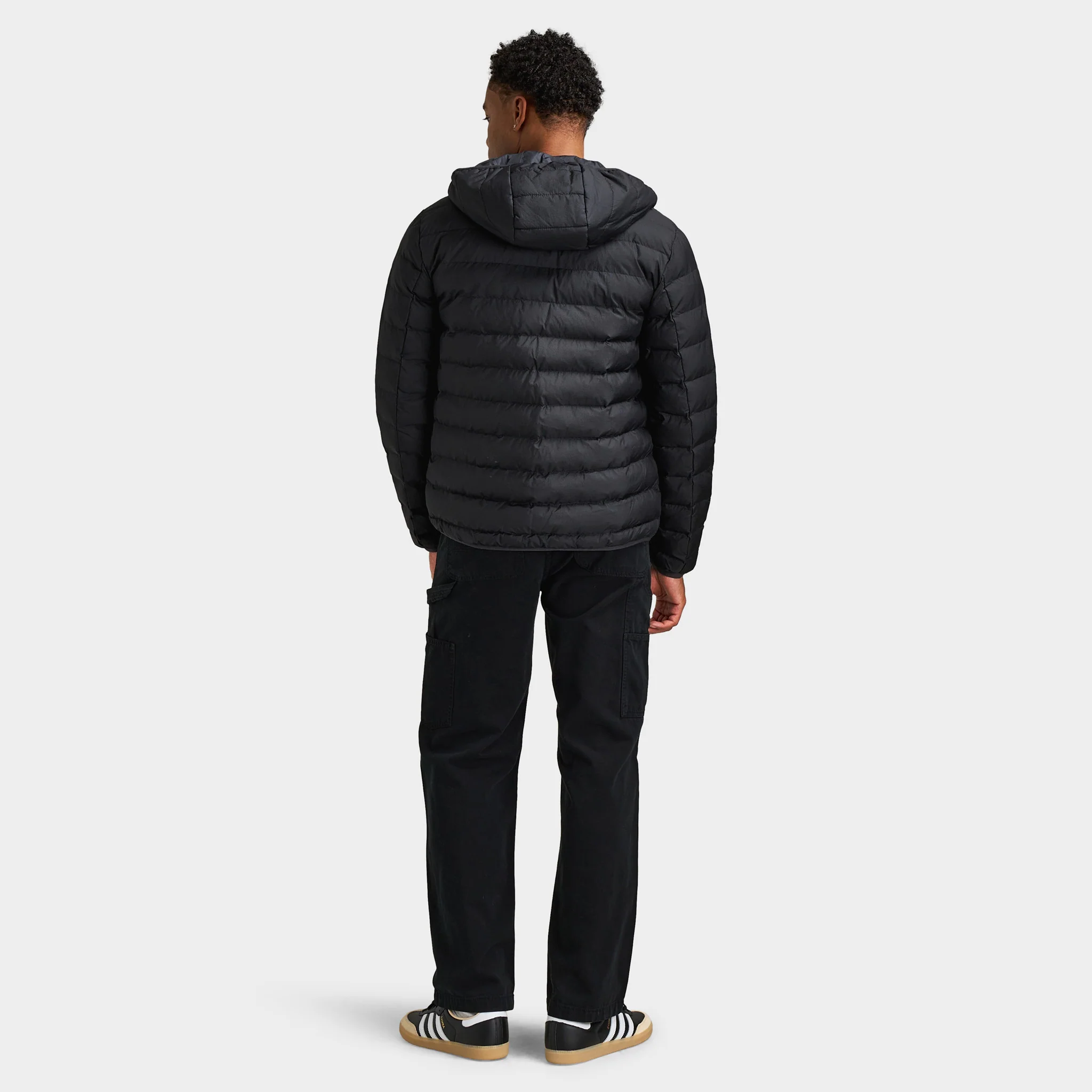 Fred Perry Hooded Insulated Jacket / Black - Image 5