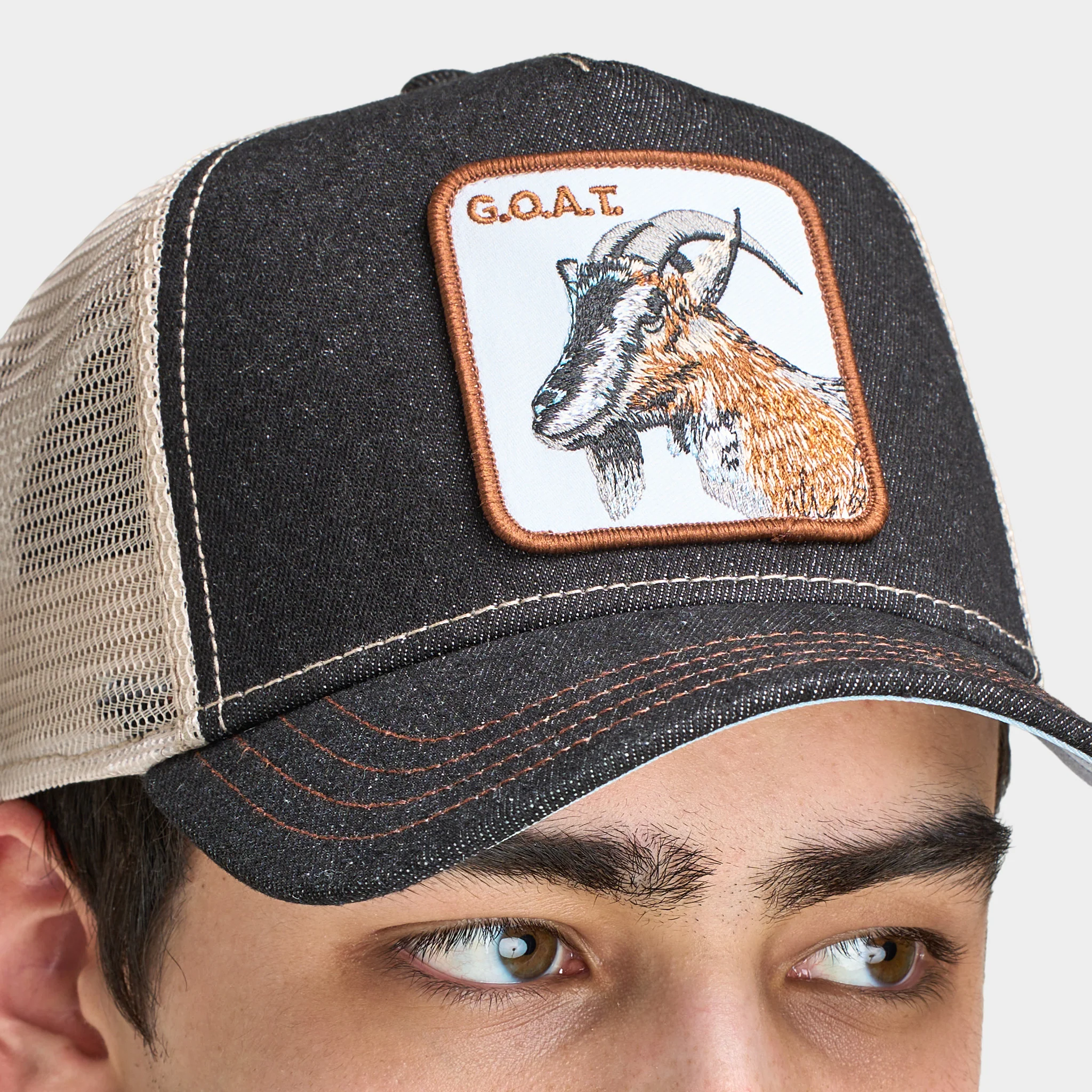 Goorin Bros Goat Denim Snapback / Dark Denim - Image 3