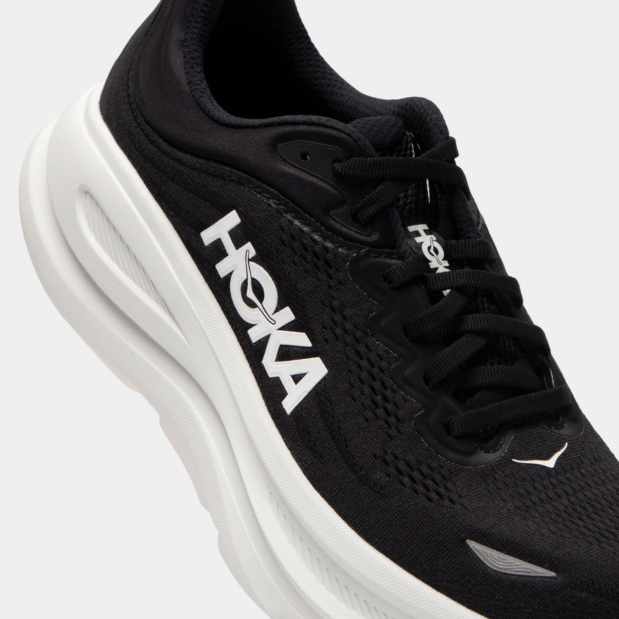 Hoka Bondi 9 Black / White - Image 3