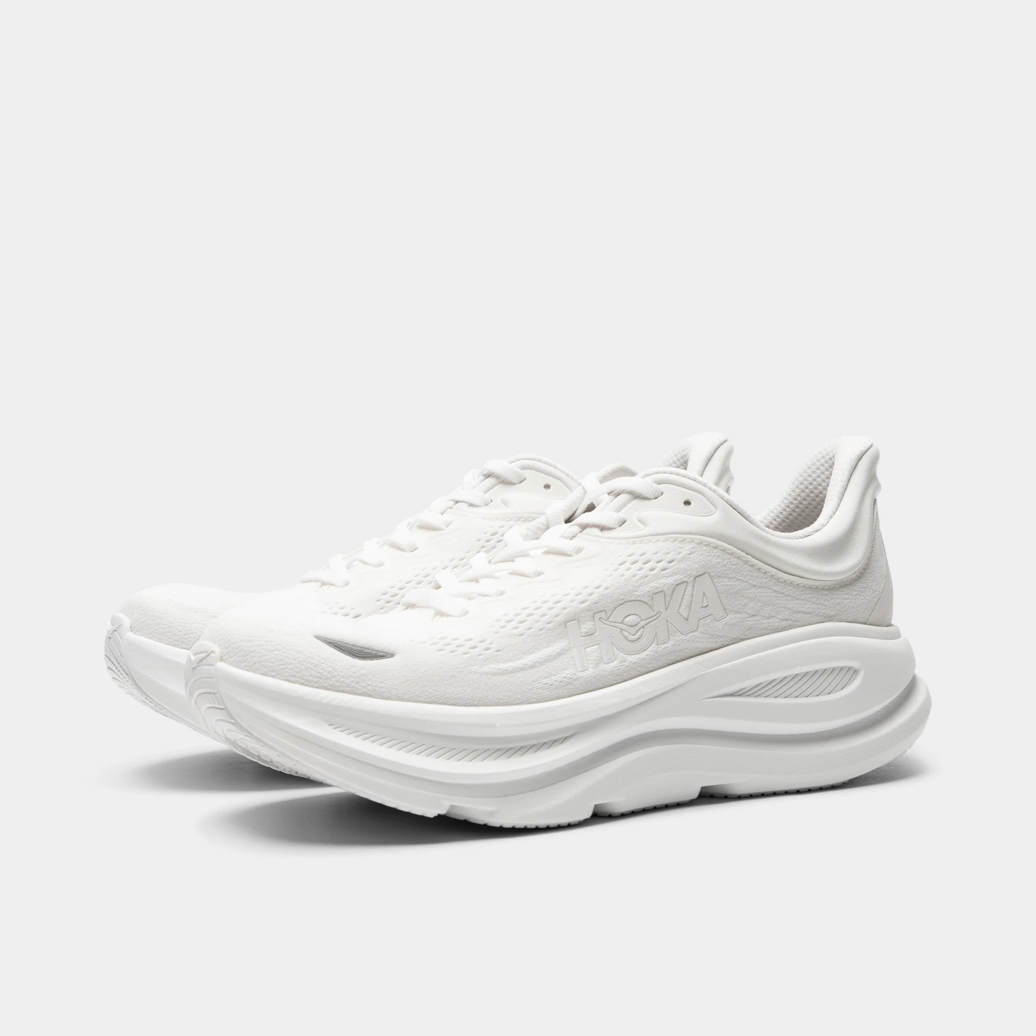 Hoka Bondi 9 White / White - Image 2
