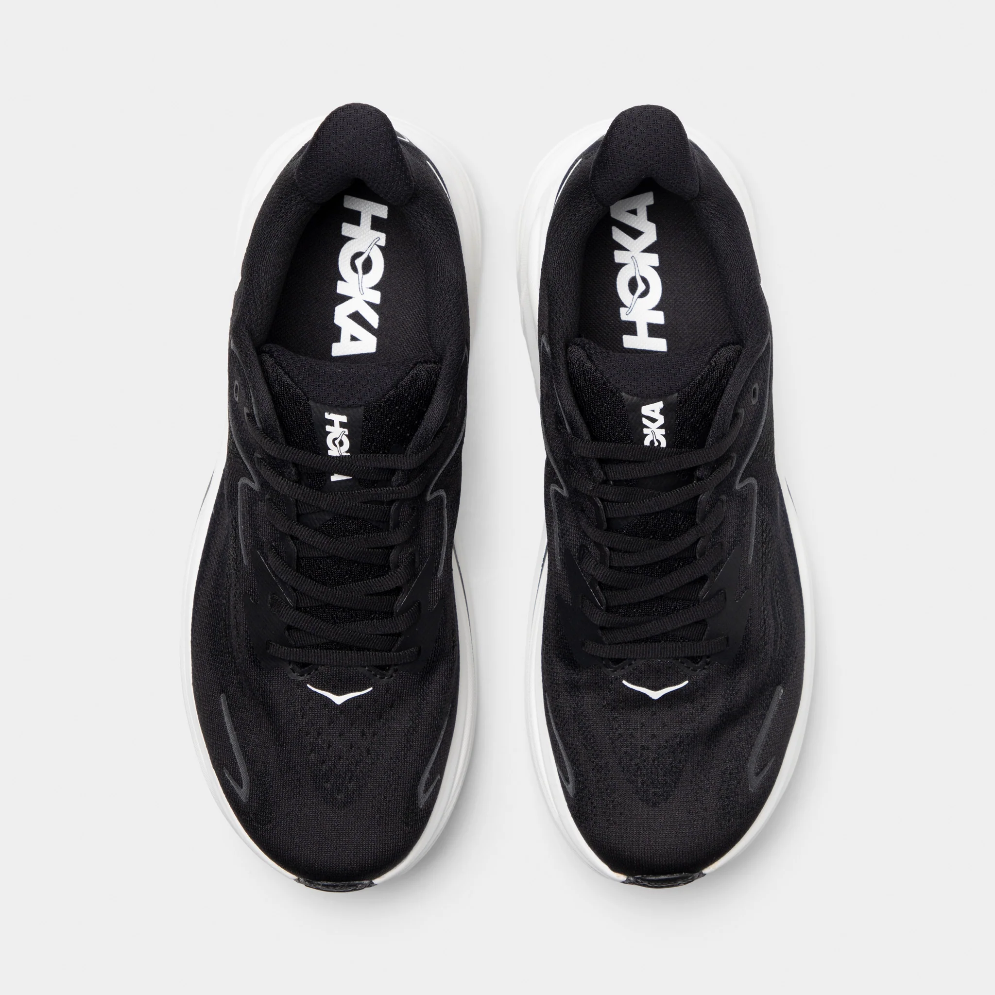 Hoka Clifton 10 Black / White - Image 5
