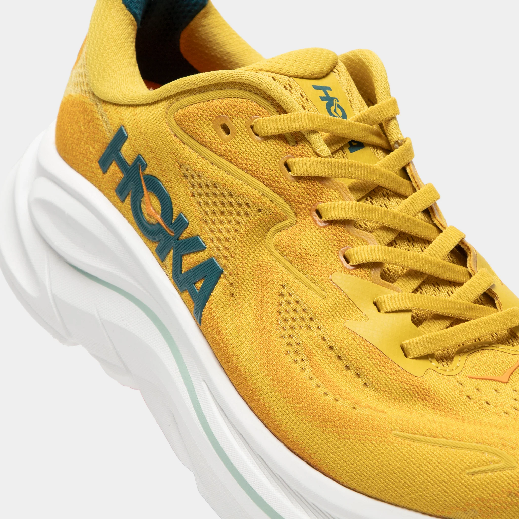 Hoka Clifton 10 Gold / Tidal - Image 3